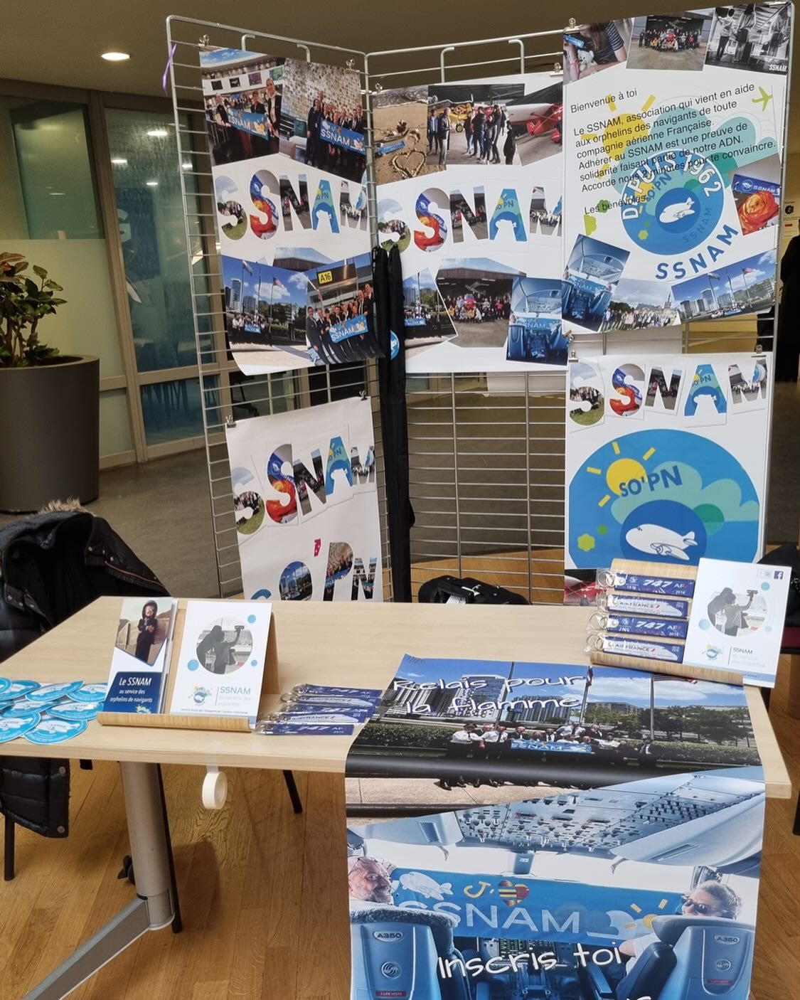 N’hésitez pas à passer nous voir au stand SSNAM So’PN lors du forum des associations à la cité PN AirFrance (jusqu’au vendredi 26)
Vous pourrez également découvrir d’autres belles associations !!