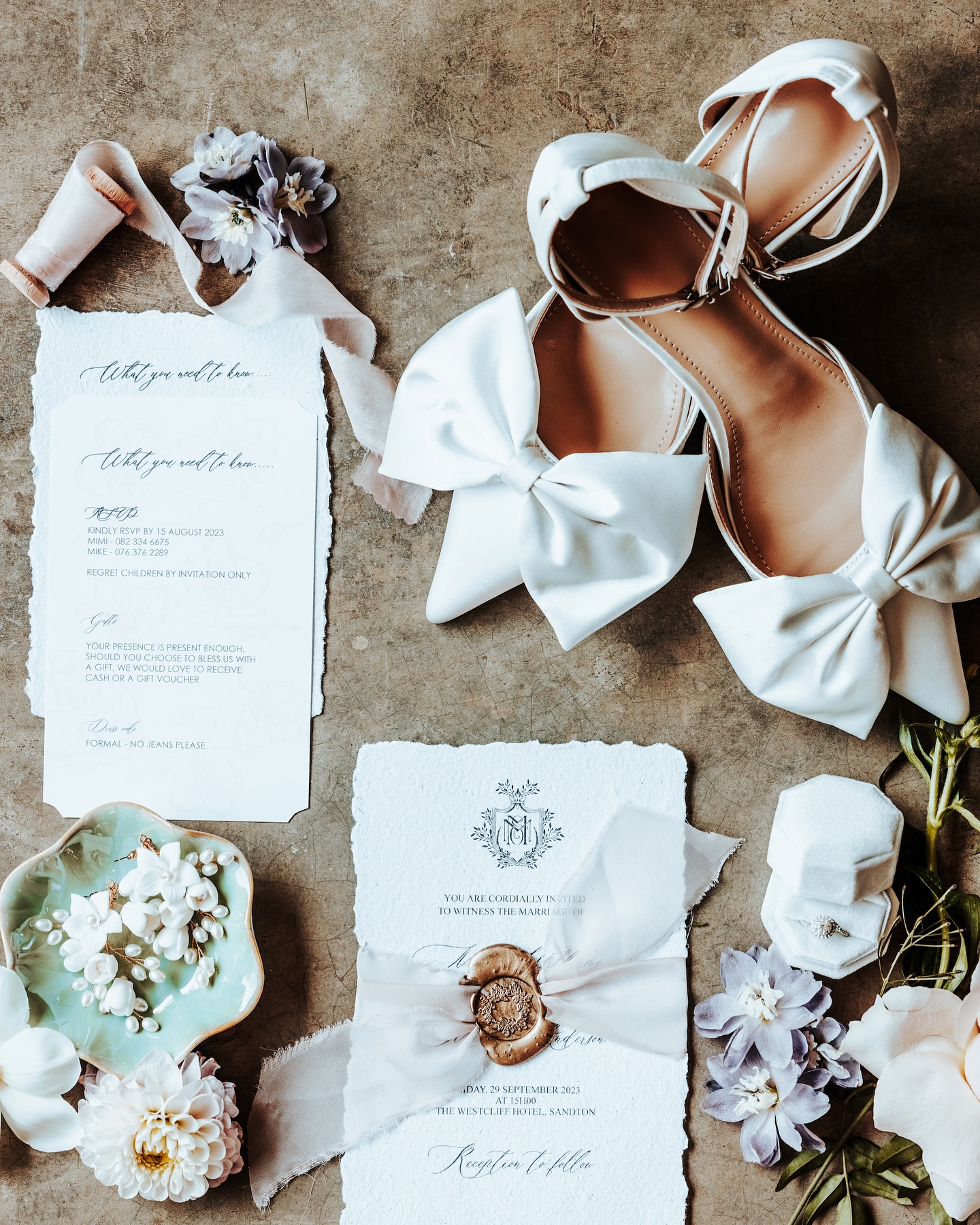 A captivating blend of romance and aesthetics, this flatlay of a wedding invitation featuring a charming wax seal and blooming flowers sets the tone for a truly magical celebration of love!
Videography @cinastagestudios_
Planning and Design @enamoredandmotion
Bridal couture @veilbridalcouture
Venue host @veilbridalcouture
Groom suit @mastersuitsa
Stationary @handmadebyjanine
Cake designer @baked_kalerato
Make up artist @artistry_by_dyllan
Hair stylist @fatimaallyurbanchic
Floral designer @skatstudio_
Rentals and decors @skatstudio_rentals
#WeddingVibes #LoveAndElegance #ForeverYours #flatlay #weddingaesthetics #destinationwedding #weddingplanner #weddingdesigner #franceweddingplanner #luxurywedding #southafricaweddings #bridestobe #brides2024 #brides2025