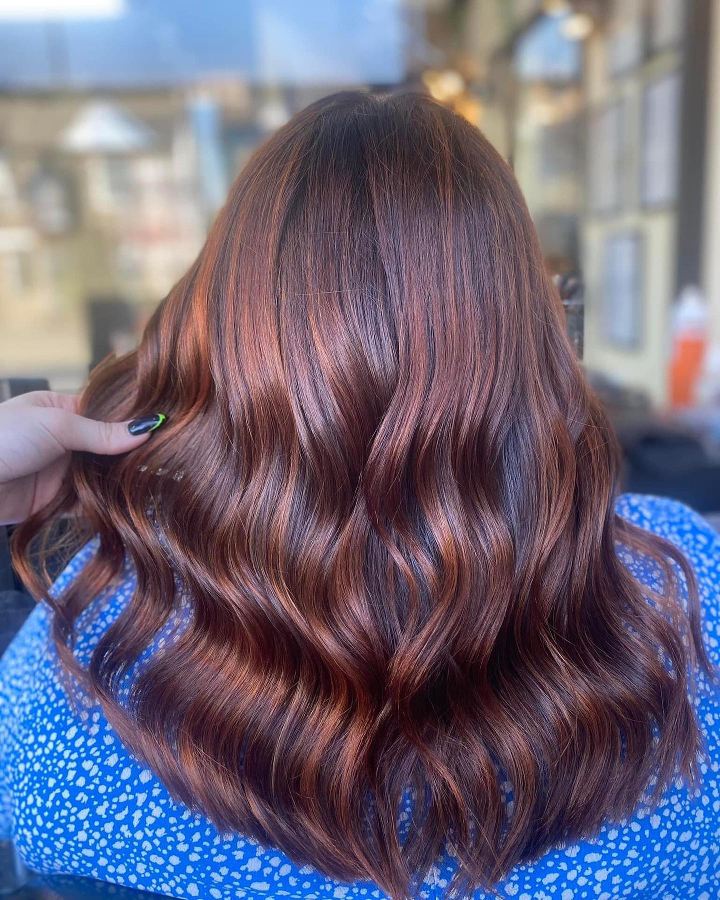 💡same hair different lighting💡
Copper highlights 🧡
Hair done by Mariah 🧡