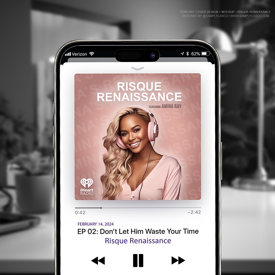 Podcast Cover Art for Risqué Renaissance 🫦
This is your sign to start a podcast & let me design the cover art 😂.
This service isn’t available on my website but can be requested by submitting an inquiry to www.sxmplycasco.com
#socialmedia #socialmediamanager #socialmediamanagement #socialmediastrategy #socialmediastrategist #socialmediamarketing #socialmediamarketer #socialmediatips #socialmediamarketingtips #feedplanning #realtor #girlswhopodcast #dmvgraphicdesigner #graphicdesign #findmydesign #dmv #sxmplycasco #blackpodcasts #blackpodcast #blackpodcastnetwork #podcastnetwork