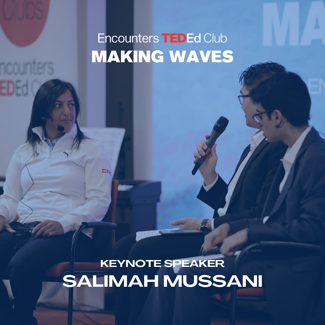 We had the pleasure of hosting Salimah Mussani, the Head Coach for the Canadian Women’s National Golfing Team, at the 2024 Encounters TEDEd Conference on April 20th in Vancouver, BC. Salimah shared her journey of perseverance in the face of adversity, and how the obstacles in her past were just pebbles along the path to where she is today.
Make Sure to Watch Salimah’s Full Talk on the Encounters TEDEd Club’s Official YouTube Channel! Link in Bio 🔗
#encountersteded #teded #tededconference #tededstudenttalks #tededclubs #tedtalks