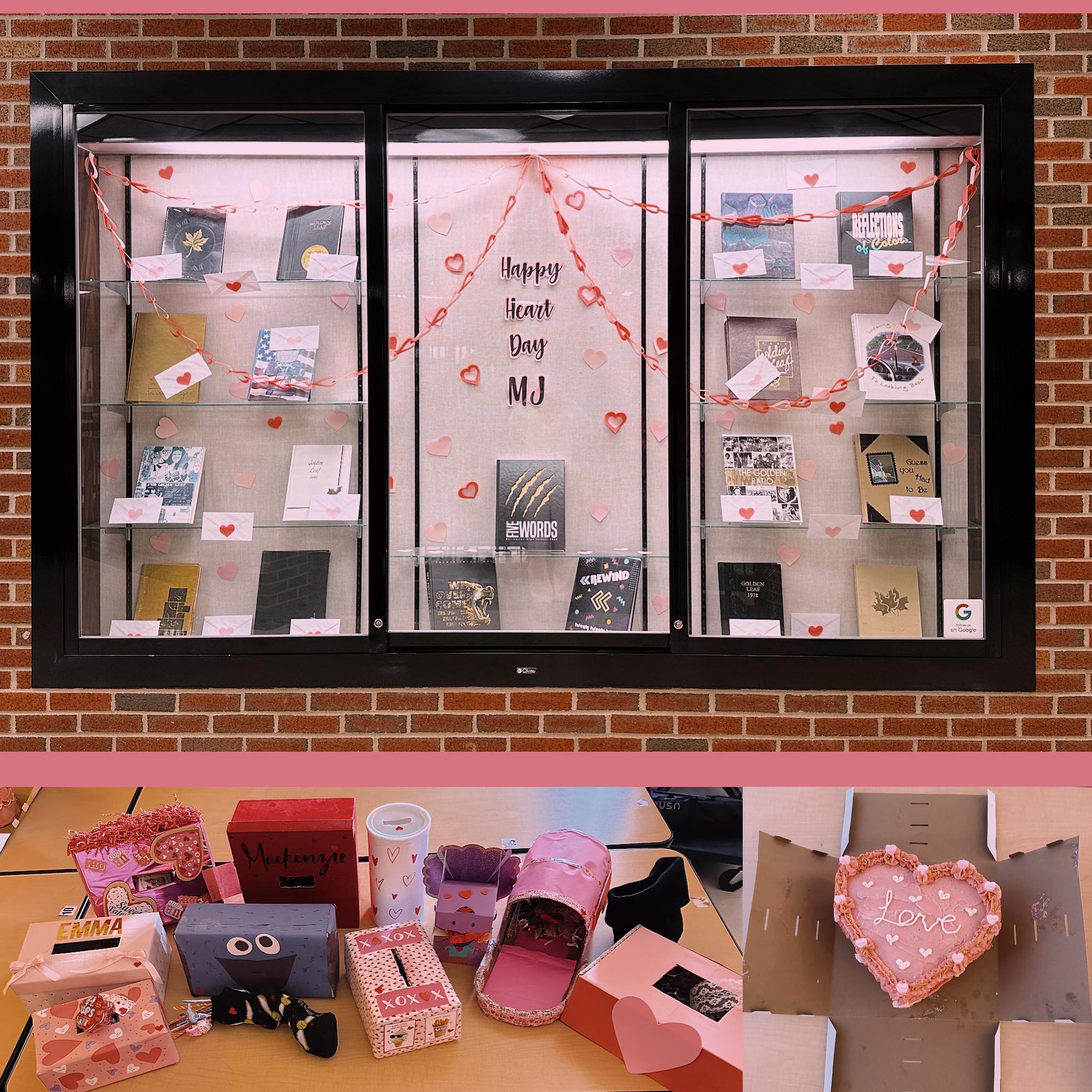 HAPPY ๐ฉท DAY FROM THE MJ YEARBOOK!!
tag us in pictures with your valentineโs and galentines!
#goldenleafyearbook #bpmjh