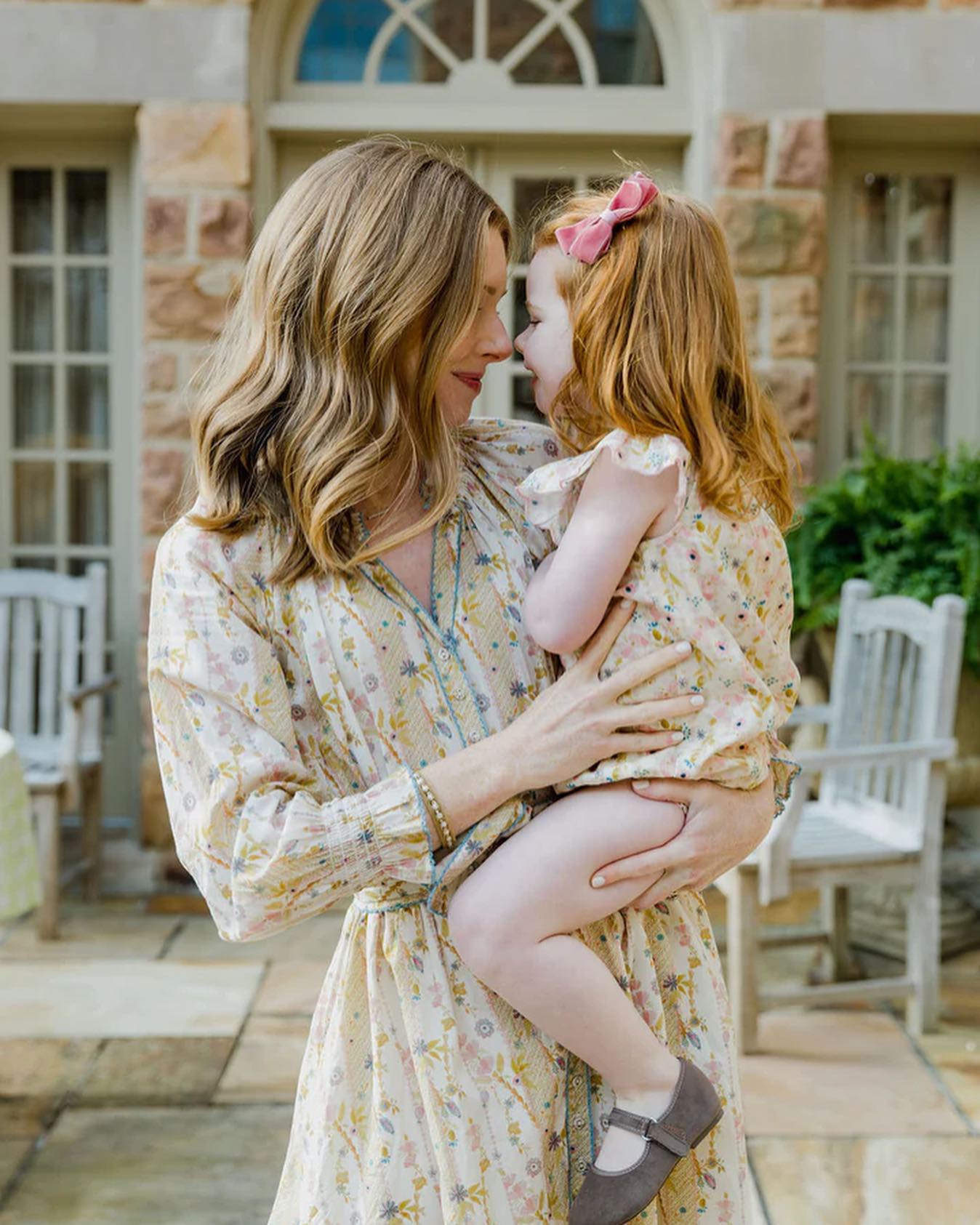 Hand painted dancing florals print for Baybala available now 💓