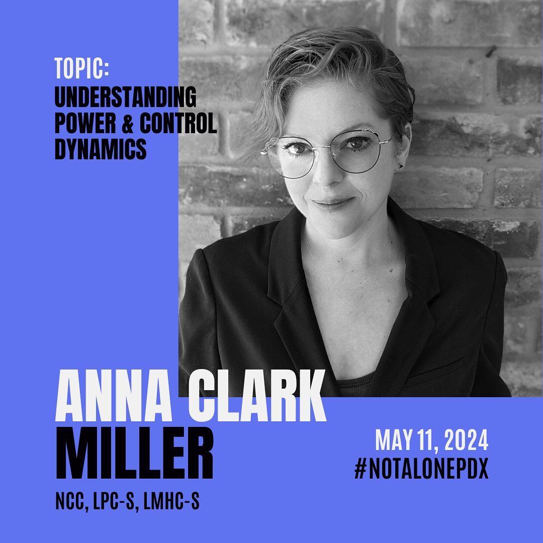 ✨ Featured Conference Presentation ✨
Understanding Power & Control Dynamics:
How do people get trapped in abusive groups and what are the signs to look for? The Empathy Paradigm will adapt the Abuse Prevention Project’s Power & Control Wheel to help attendees identify the power and control tactics that trap victims in coercive groups. We’ll raise awareness about how power and control is wielded in high-demand groups, what we need to pay attention to in recovery from these groups, and how to spot red flags in new groups/relationships to avoid repeating the pattern.
- - -
About Josh Miller (He/They), MCPC:
Josh is the co-owner and co-founder of The Empathy Paradigm, and currently works as the primary Psychological Safety Consultant and Identity Development Coach. His professional background as a Qualified Mental Health Professional is in mental health crisis intervention, medical withdrawal stabilization, and suicide awareness training.
About Anna Clark Miller (she/her), NCC, LPC-S, LMHC-S:
Anna Clark Miller, co-owner of The Empathy Paradigm and owner of Empathy Paradigm Therapy, is a licensed counselor practicing in Texas and Washington. She specializes in recovery from religious trauma and high-control groups. Anna recently published a book called The Religious Trauma Survival Guide and she hosts a religious trauma podcast called Martyr, She Wrote.
You can read presenter’s full bios and register for the conference at safeportland.org/safe-conference (link in bio)
.
.
.
#notalonepdx #pdxevents #pdxconference #portlandevents #portlandoregon #portlandconference #traumarecovery #religioustrauma #religiousabuse #control #manipulators #religion #cultexpert #psychology #cultrecovery #cultsurvivors #cult #cultspecialist #igotout #narcissisticabuseawareness #narcissist #peopleleavecults #coercivecontrol #coercionisnotconsent #neurodiversity #lgbtq #howtoleaveacult #borninacult #notaloneconferencepdx #psychologicalsafety