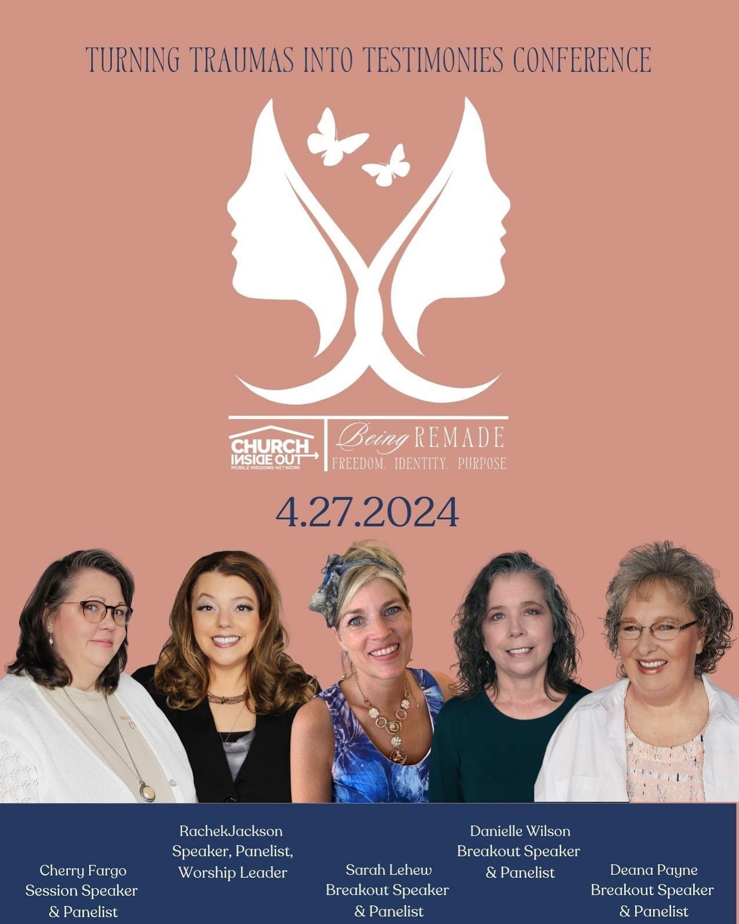 So Honored to lead in worship and speaking at this event! Please join us! This event will be speaking to your identity, freedom, and purpose in God. #tulsaevents #racheljacksonmusic #beingremade @churchinsideout