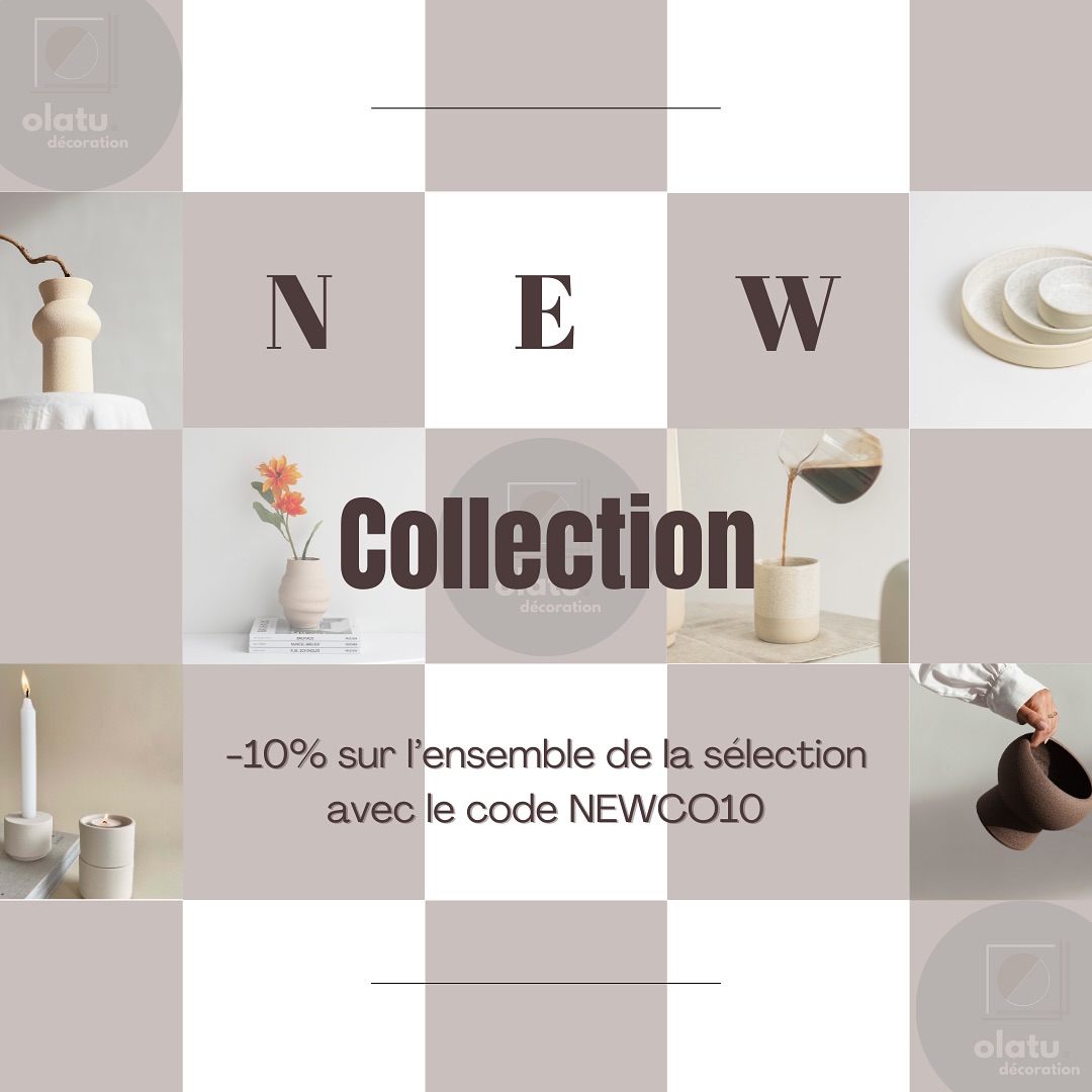 💐 NOUVELLE CO… et promos ! 💐
Bonjour à tous !
Petit post rapide pour vous rappeler que la nouvelle collection est en ligne sur le Shop.
Vous pourrez ainsi découvrir de nouveaux petits camarades venus rejoindre l’équipe : vases organiques, bougeoirs, vaisselle, il y en a pour tous les goûts !!
En plus, on me dit dans l’oreillette que vous pouvez bénéficier d’un code promo de -10% : NEWCO10 ! Vous n’avez plus qu’à vous rendre sur le shop, constituer votre panier et renseigner le code !
Alors, vous laisserez vous tenter ?
Perso, je suis conquise ! (c’est pour ça qu’ils sont là haha)
Bon dimanche ☀️
#amenagementinterieur #deco #decoratricedinterieur #decoration #home #homedecor #instadecor #eshop #eshopfrançais #decorationethique #madeineurope #madeinportugal #vases #vaisselle #promo #paumaville #paysbasque