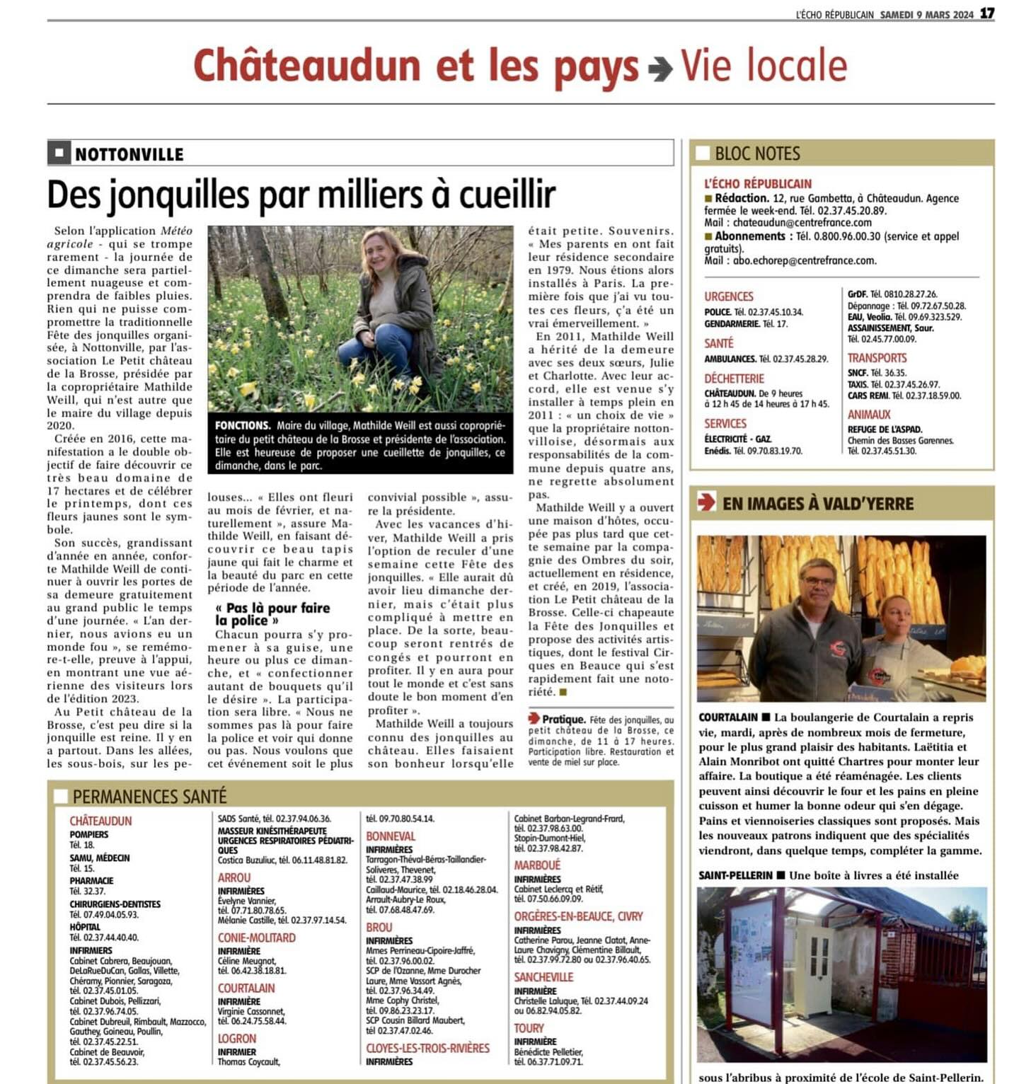 Dain, c’est la fête des jonquilles !#fetedesjonquilles