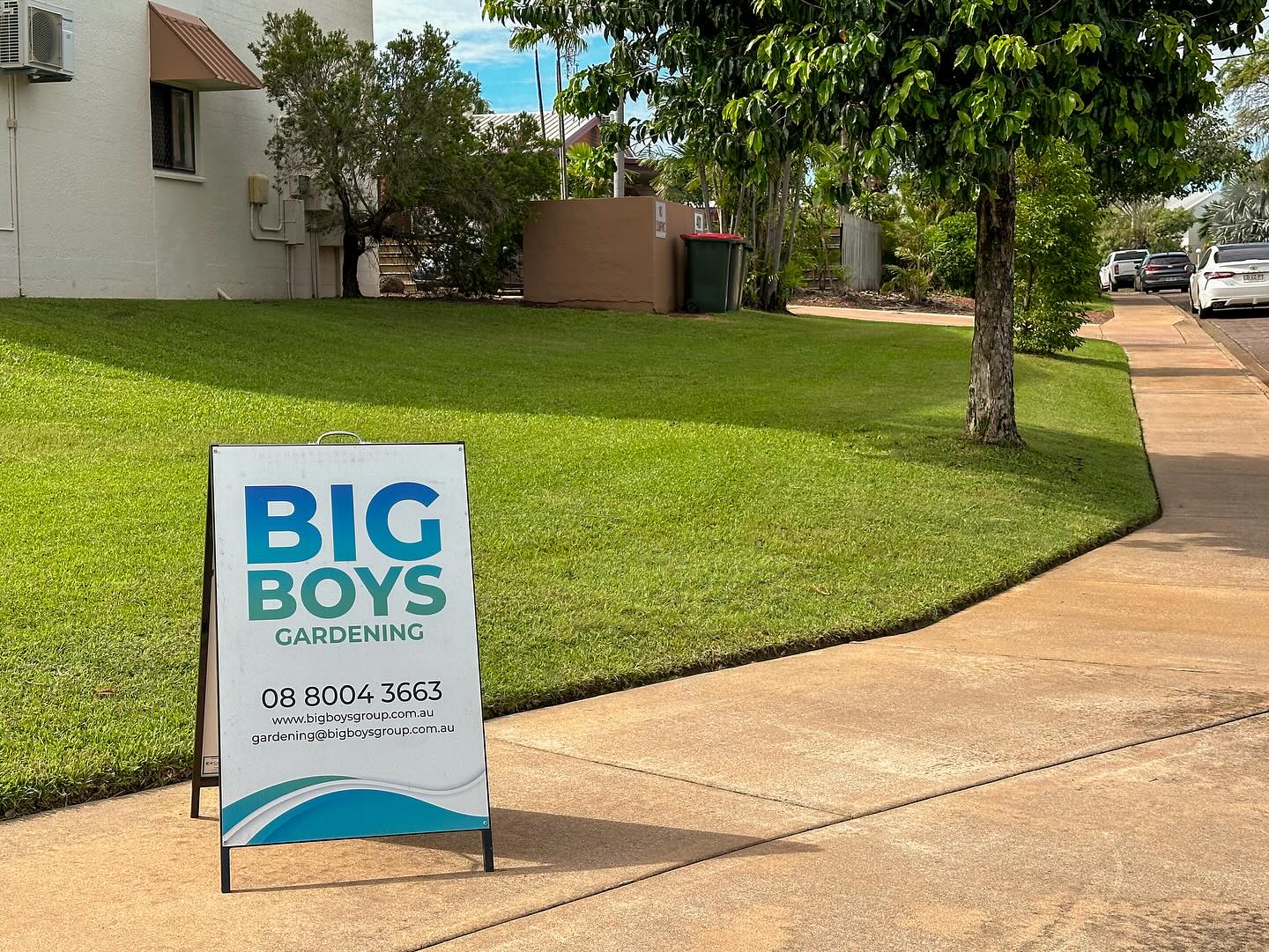 Nothing better than a clean edge!