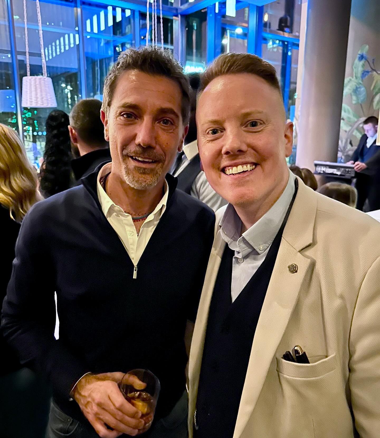 Amazing night last night entertaining at the launch of Ginos new restaurant @gino.manchester. Very lucky to be asked back at another one of his venues. 🇮🇹
It was great also to catch up with @mralfieboe 🙌🏼. Looking forward to the collab soon buddy 🫡.
#livingthedream