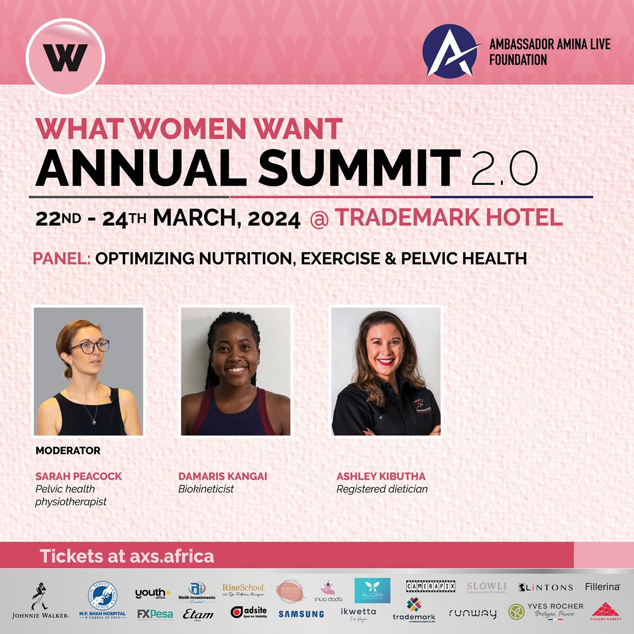 Join our very own @sarahlouisepeacock @its.thyme_ @kingkangai at the What Women Want Summit!