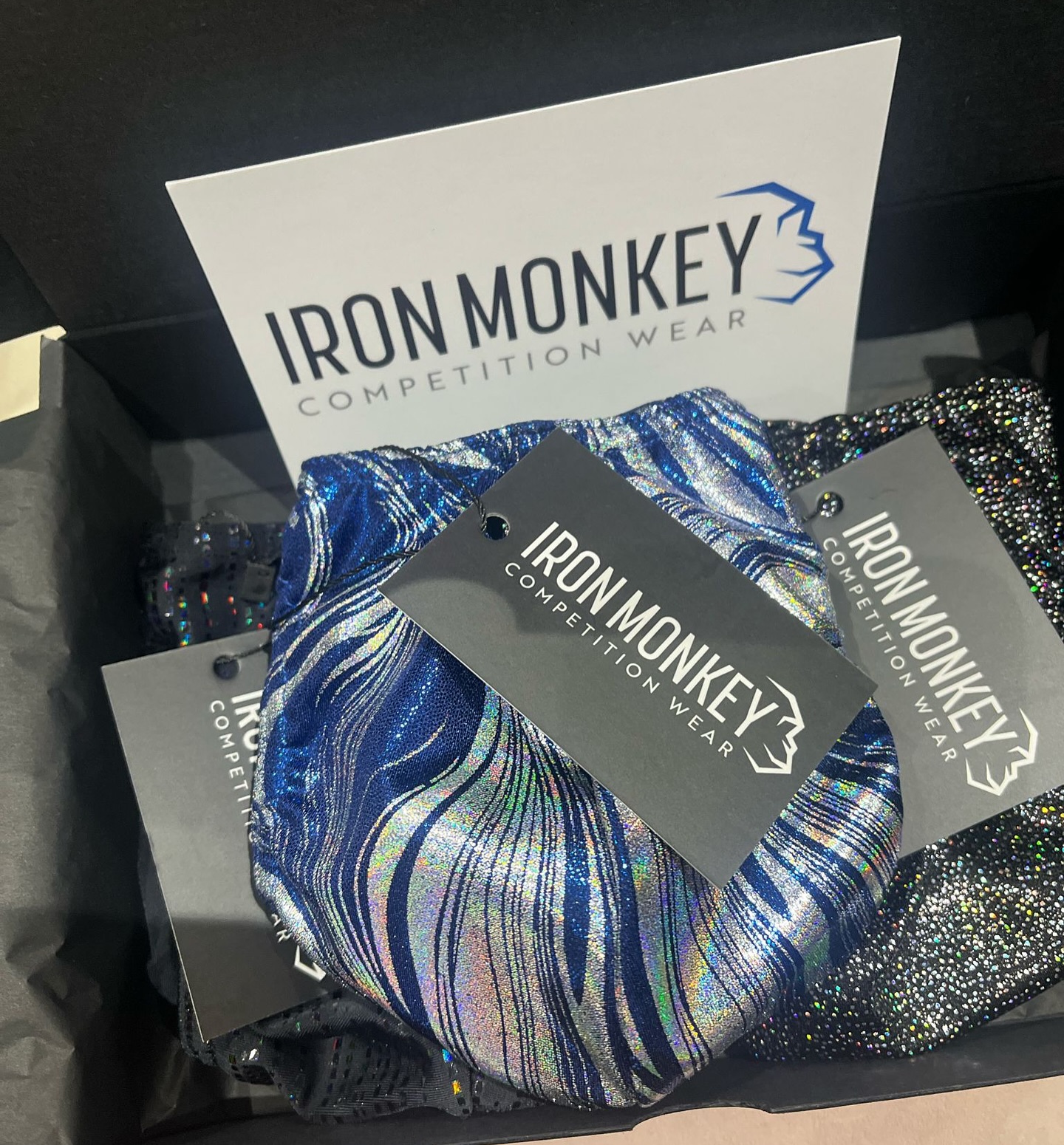 The final 3 trunks off the sewing machine today 🤩 these ones are about to hit an iconic stage, but can you guess who will be wearing them? 🧐 COMMENT your answer below to be in with a chance of winning a free pair of the new Laser Swirl from our Exclusive range. #ironmonkeywear #posingtrunks #bodybuilding #handmade #competition #stagetrunks #posingsuit #ifbbpro #fitness #expo #uk #whatapair #posing