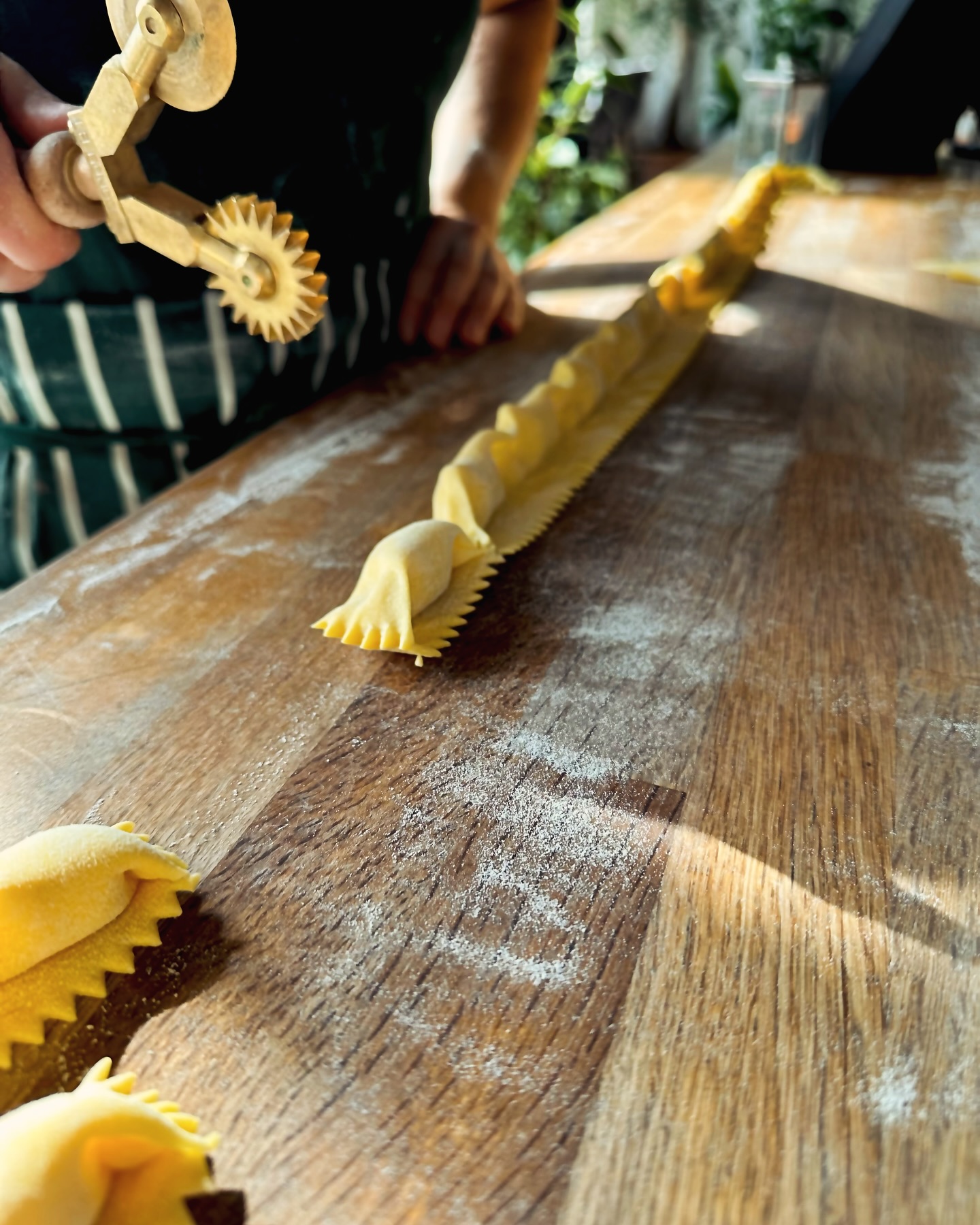 Our agnolotti, filled with cheesy potatoes, freshly made every day. We serve it with silky truffle sauce and aged Parmesan β€οΈ
#ravioli #agnolotti #parmesan #truffle #restaurant #fresh #food #delicious #maidenhead #sauceandflour