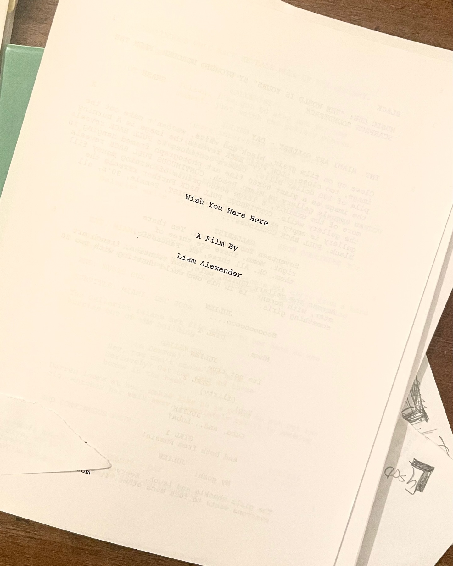 Fun Fact: I just completed the first draft of my first feature length screenplay 🫣 Two long years ago, during the pandemic I got really sick, I spent a lot of time in and out of bed, and I lost all inspiraiton to make any art, but I started writing. this brought me a tremendous amount of joy. The process that led me on this weird journey and now I’m really happy, very proud and a little bit scared, bust mostly kind of amazed that I actually finished a full length screenplay. More information to come as I develop this into a film! 🎉