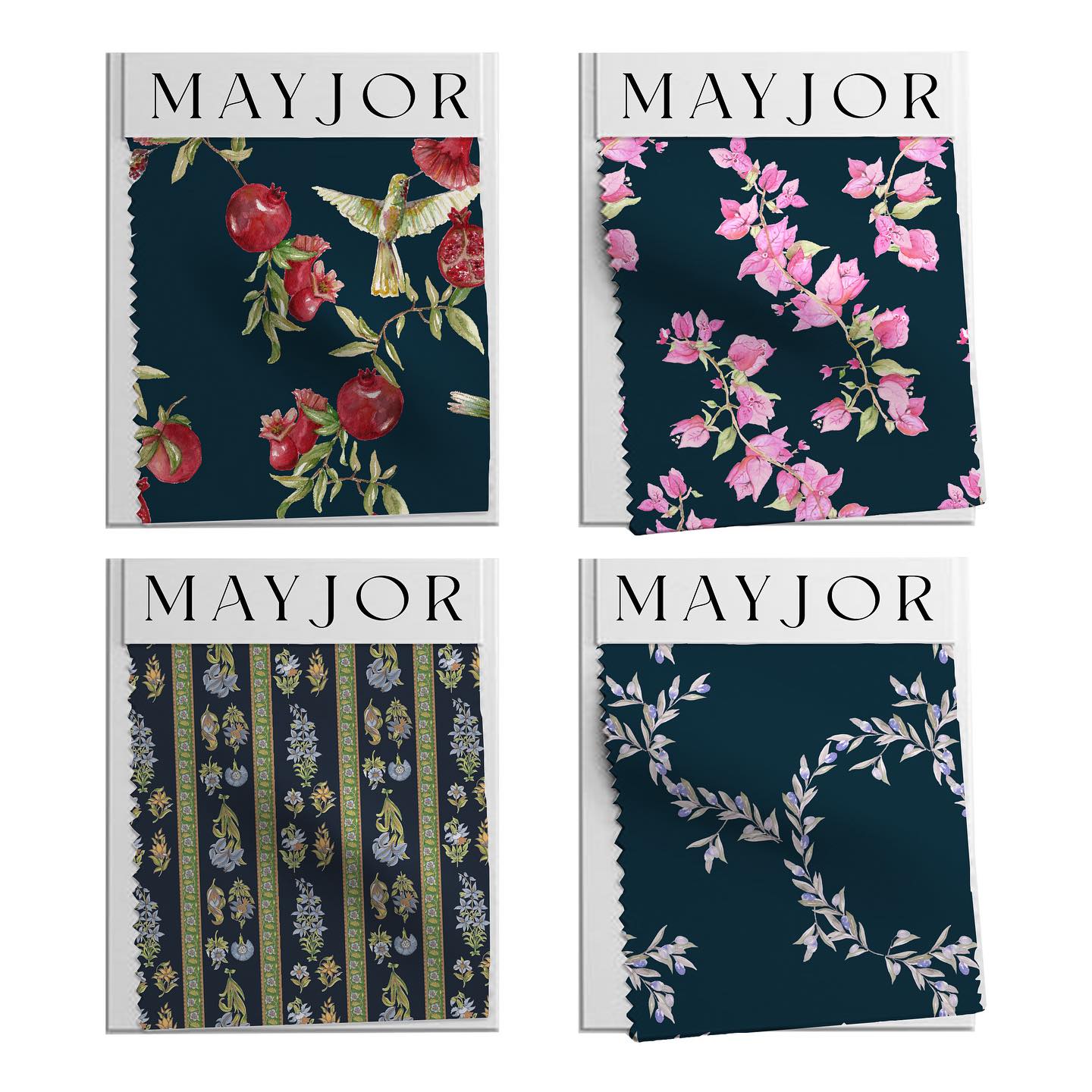 Navy Baby 🌑
#mayjorprints #printdesign #design #watercolors #watercolor #artistsoninstagram #fashion #fadhiondesign #miamibeach #austin #painting #pattern #color #handpainted