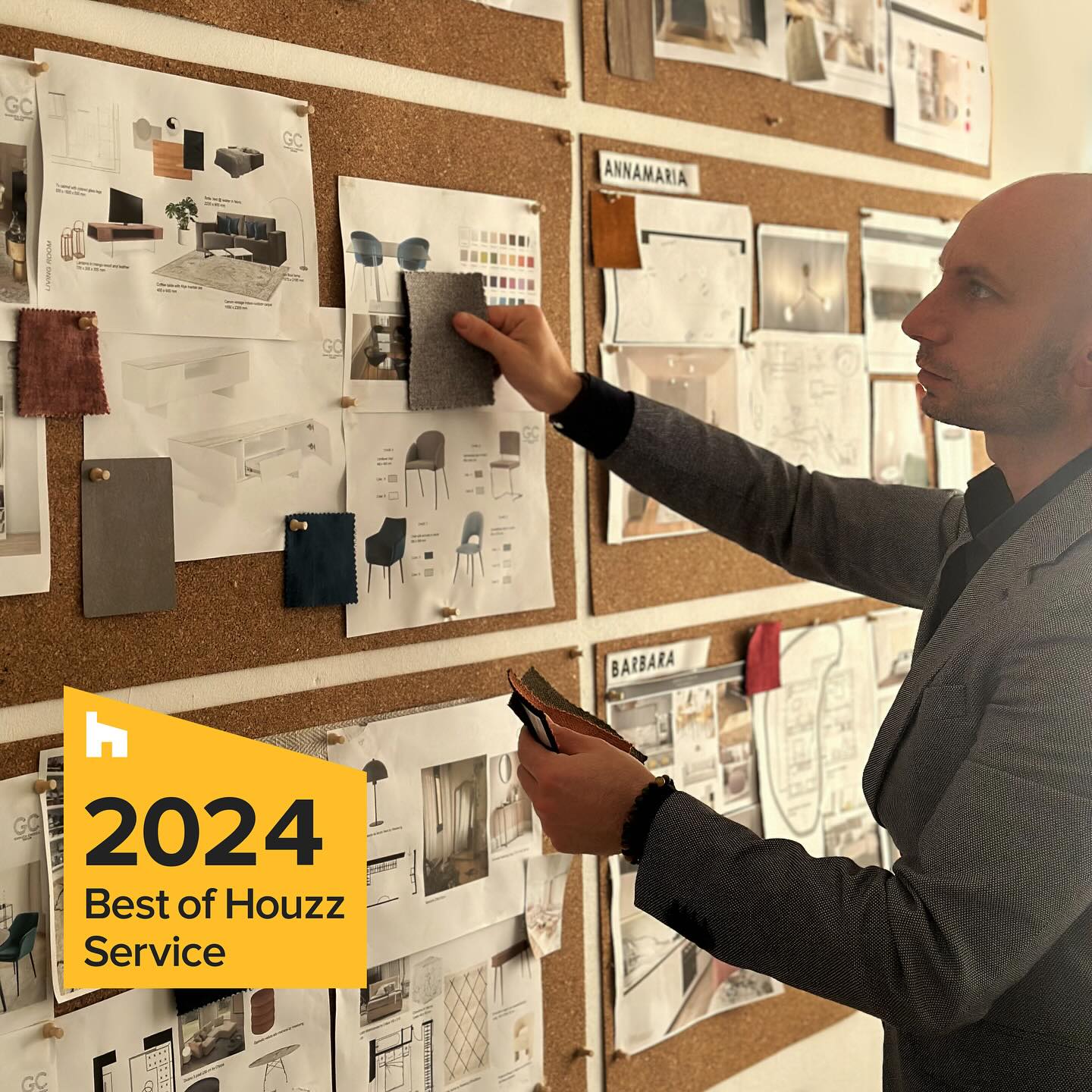 Boom! Ancora una volta, il nostro studio @chiocca.design ha ottenuto il premio Best of Houzz 2024 e lo ha fatto per il quarto anno consecutivo! 🚀
La qualità della consulenza e dell’assistenza è al centro di tutto ciò che facciamo. Siamo orgogliosi di annunciare che questo impegno è stato riconosciuto anche da Houzz che ci ha piazzati in vetta ad oltre 3 milioni di talenti del design su @houzz, conquistando il cuore e la fiducia di una vastissima community di utenti.
Scegliendoci, potrai contare su un servizio di prima classe che ti accompagna in ogni fase del tuo progetto.
Grazie 🙏
@houzz @houzzitalia @houzzpro #BestofHouzz2024 #BestofHouzz