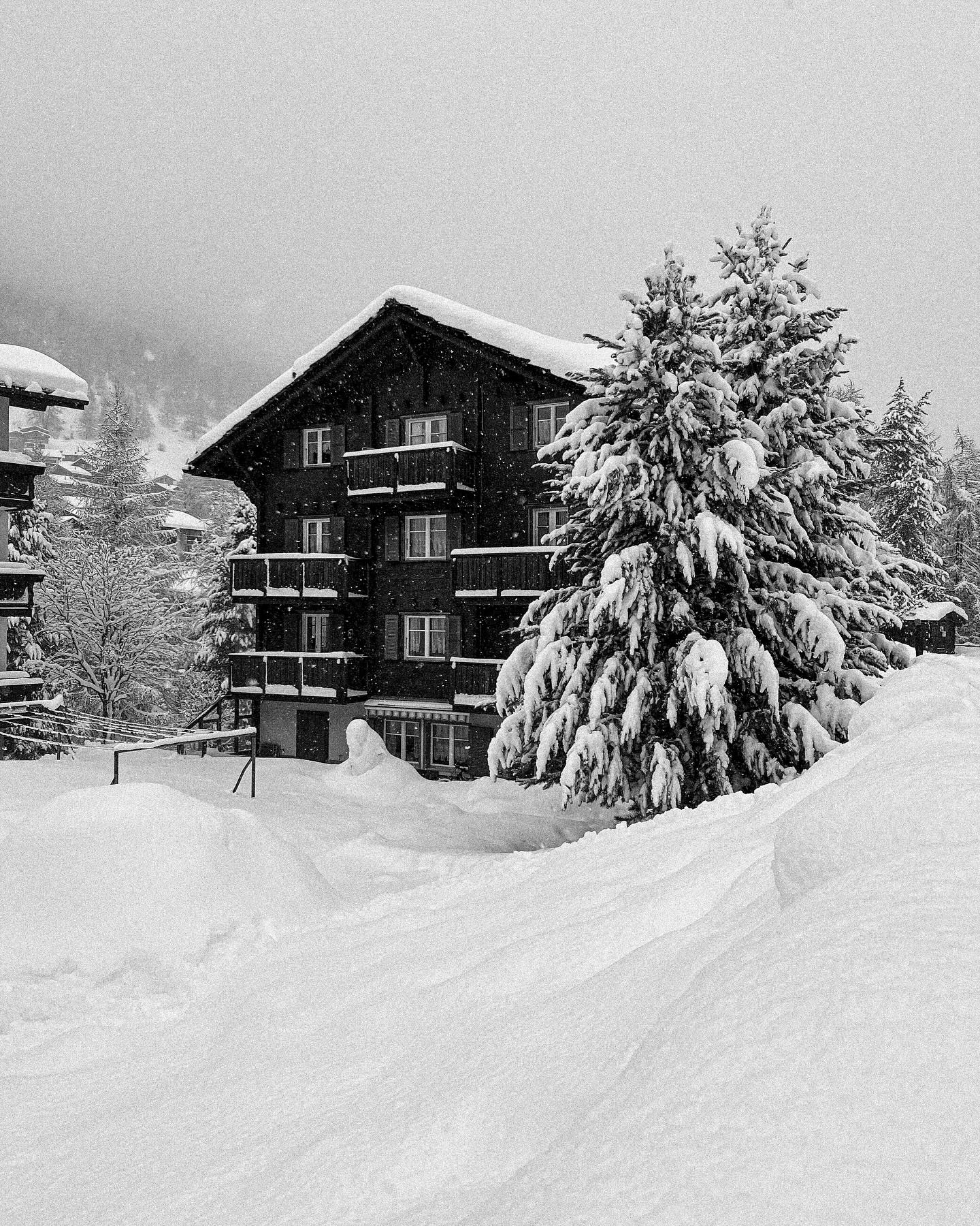 We have snow and April availability! Link to Airbnb in profile ❄️🤙🏻
.
#DorfblickSaasFee #SaasFee #Switzerland #SwissAlps