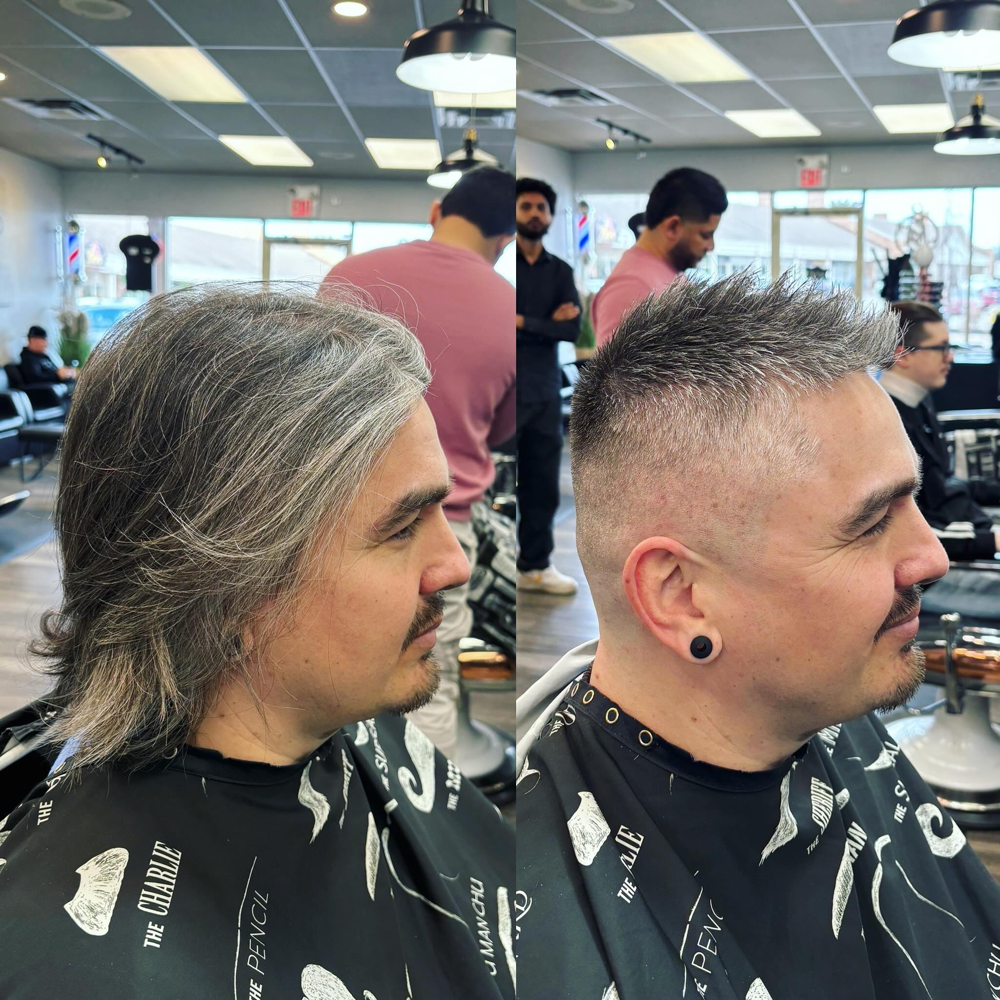 Great before and after. Come get fresh before Easter 🐣