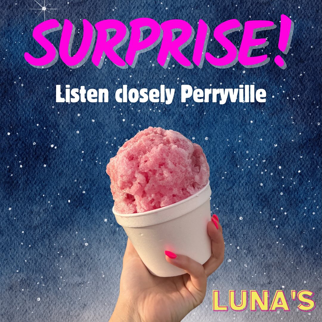 If you’re wondering when Luna’s is opening, the time is now! We are opening for a very exclusive time today to show some new faces how to properly shave ice! 🍧
This is the part you need to pay attention to…we are only open from 4-6pm today!!
Who’s footing the bill? Amanda and Emily!!! We are serving up comets (shaved ice) only! You heard that right, f.r.e.e.! Stop by and celebrate the opening of 2024 season!
Hours for this coming weekend and spring are coming soon, but we are OPEN for business!