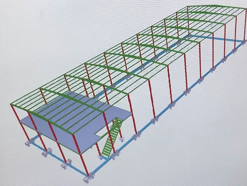 Imagem achada na galeria!
Atualizando a postagem anterior, Galpão com Mezanino, em Estrutura Metálica…
Entre em contato e tenha mais segurança e economia em suas obras com os projetos complementares!
@moraiseng
#engenharia #engenhariacivil #estrutura #estruturasmetalicas #galpao #mezanino #complementares #projetos #arquitetura #obra #construcaocivil