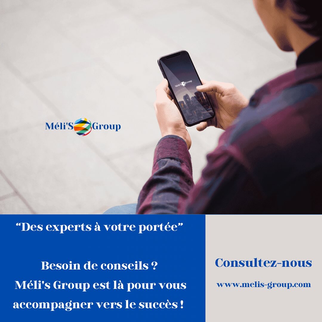 Méli’s Group met à votre disposition ses consultants experts, prêts à vous offrir des conseils et un soutien personnalisé.
Que ce soit pour booster votre marketing digital, optimiser vos réseaux sociaux ou développer votre entreprise, nos experts sont là pour vous.
Avec leur expertise et leur passion, ils vous aideront à atteindre de nouveaux sommets.
Ne manquez pas cette chance unique de collaborer avec les meilleurs.
Consultez-nous ! 💼
#MélisGroup #ConsultantsExperts #SuccèsAssuré #partenariatderêve
À bientôt ! 🚀🤝