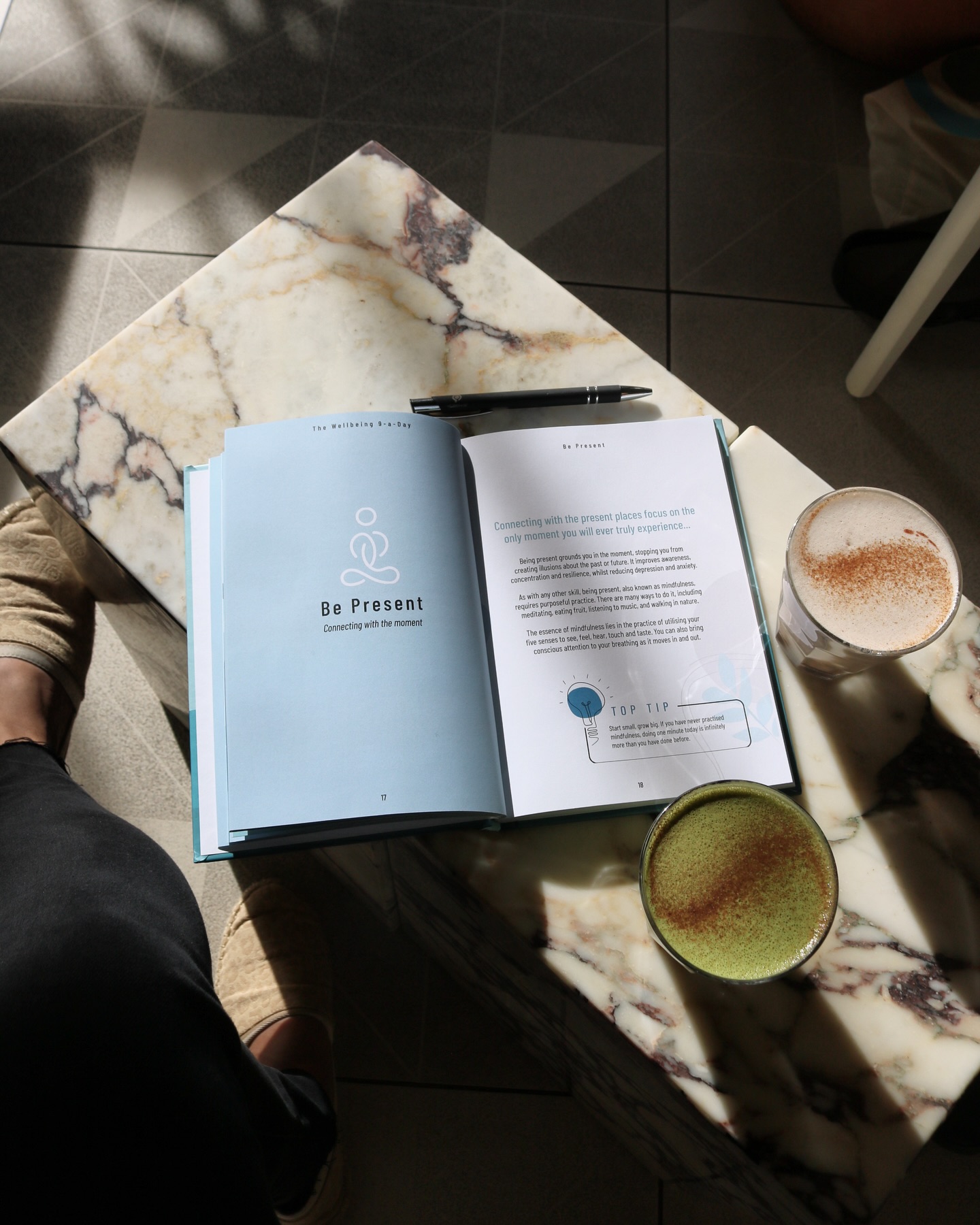 We were absolutely spoiled for choice with cafes and book shops in our Edinburgh trip last week. There’s something grounding about journaling in new places ✍️ We’re never more present than when travelling, even if just for the day. It’s the perfect opportunity to stay connected to the moment ✨
.
.
.
#w9ad #wellnessjournal #health #wellbeing #healthandwellness #wellness #holistic #journalingyourway #habits #mindfulness #journal #journaling #writing #cafe #love