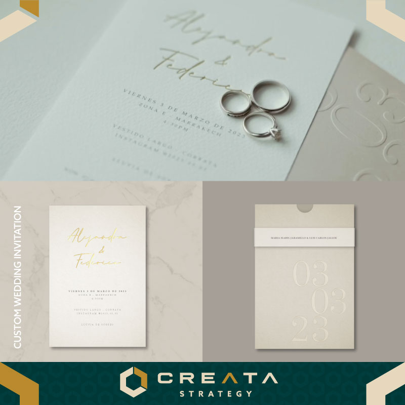 Custom Wedding Invitation
#WeddingCard #InvitationCard #weddingInvitation #IndianWedding #Invitation #Marriage #designer #latest #exclusive #trending #traditional #royal #Ontario #ParrySound #newbusiness #muskoka #graphicdesign #Strategy #strategicbranding #brandidentitydevelopment #custombrandingdesign #brandstrategymatters #logoredesign