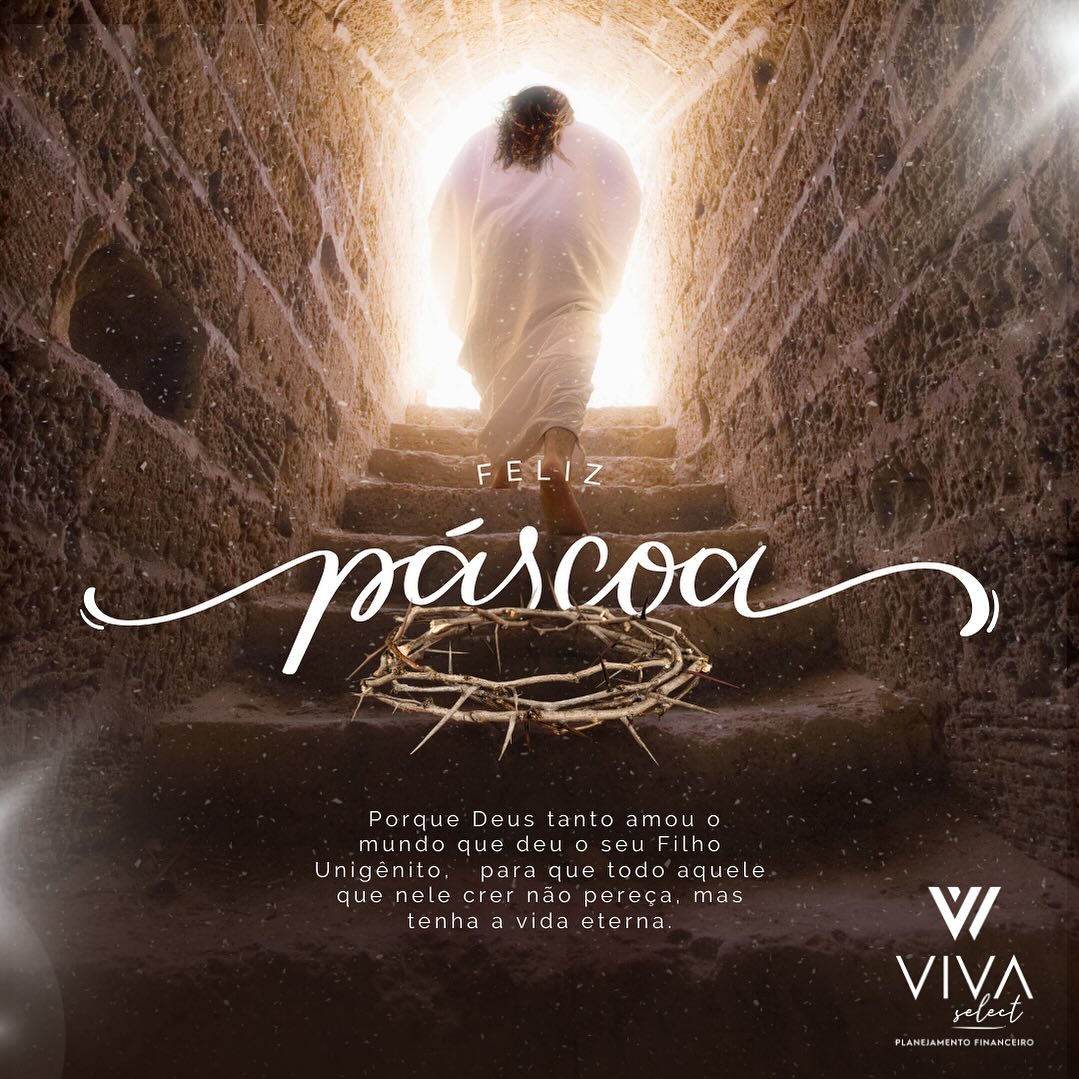 Porque ele vive, podemos crer no amanhã!!
Feliz Páscoa à todos os nossos queridos clientes, amigos e familiares! 🙏🏻❤️🙌🏻✝️🕊️