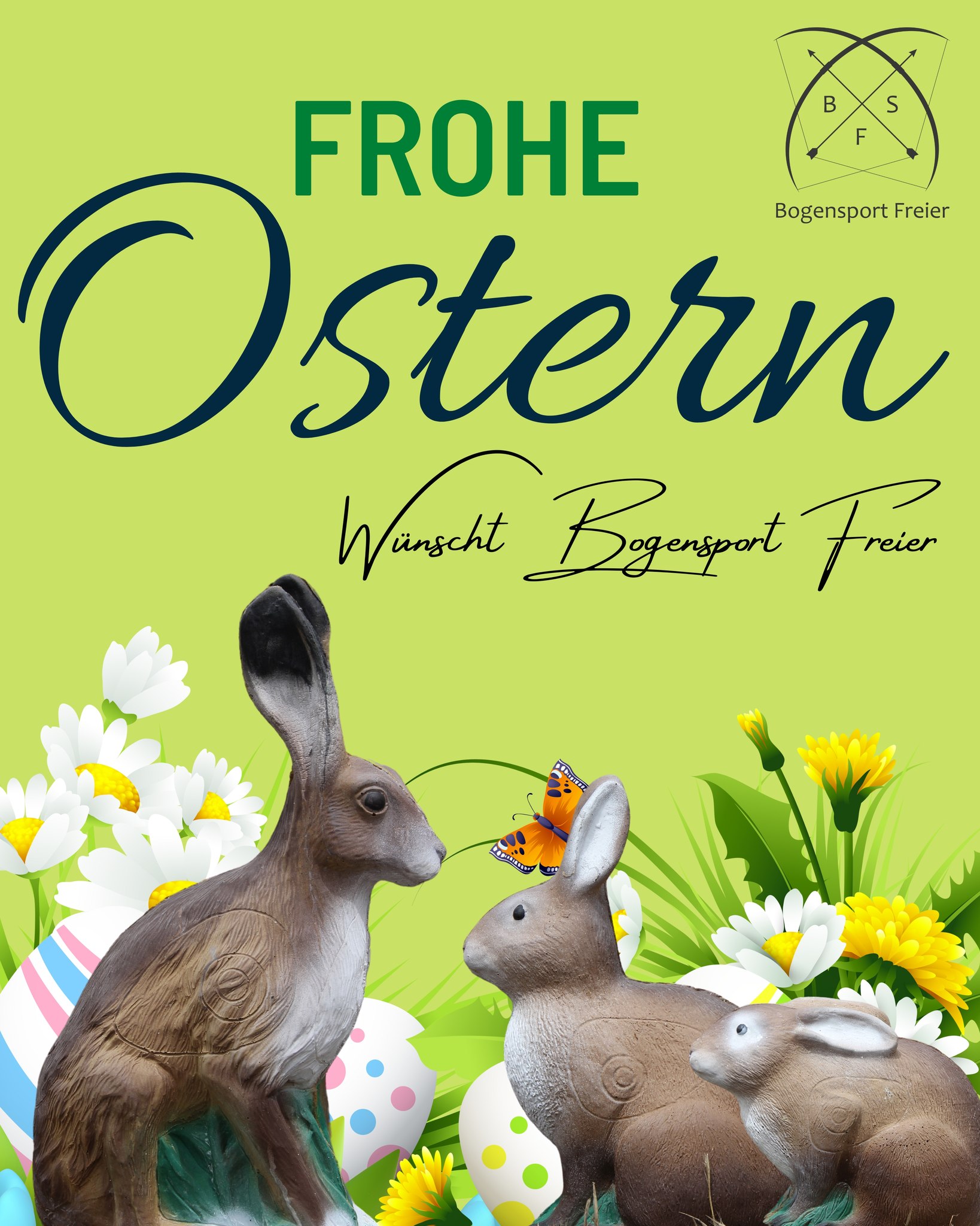 🐰 𝓕𝓻𝓸𝓱𝓮 𝓞𝓼𝓽𝓮𝓻𝓷 🐰
#froheostern #froheostern🐰 #bogenschießen #bogensportfreier #team #teamevent #bogensport_freier