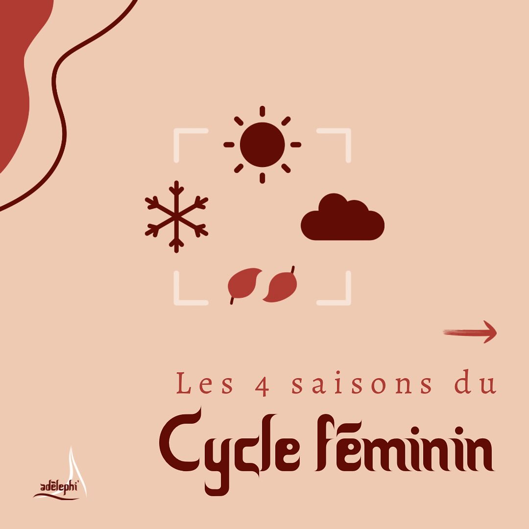 🌸🌞🍂❄️ Découvre les 4 Saisons de ton Cycle Féminin !
Plonge dans les nuances de ton cycle et connecte-toi à ta nature intérieure à travers les quatre saisons.
🌨️ **Hiver (Menstruation)** : C’est un temps de repos et de régénération. Ton corps se détend pendant que l’endomètre s’évacue naturellement. 🩸 Prends le temps de te reposer et de te connecter avec toi-même.
🌱 **Printemps (Pré-ovulation)** : Tu ressens un renouveau et une énergie naissante. Les hormones montent en préparation à l’ovulation. 💫 Profite de cette dynamique énergie physique et mentale.
☀️ **Été (Ovulation)** : C’est ton apogée, la période d’ovulation. Exprime ta créativité et ta fertilité. 🌟 Rayonne et profite de cette énergie abondante.
🍁 **Automne (Prémenstruel)** : Les hormones chutent, et ton corps se prépare à la menstruation. C’est le moment propice à l’introspection et à la réflexion. 🍂 Prends le temps de ralentir et de t’observer.
Explore les différentes phases de ton cycle et célèbre la puissance de ta féminité à chaque saison ! 💖 #CycleFéminin #BienÊtreFéminin #Adèlephi #AdèlephiNGO #Adèlphité #VivreSesCycles