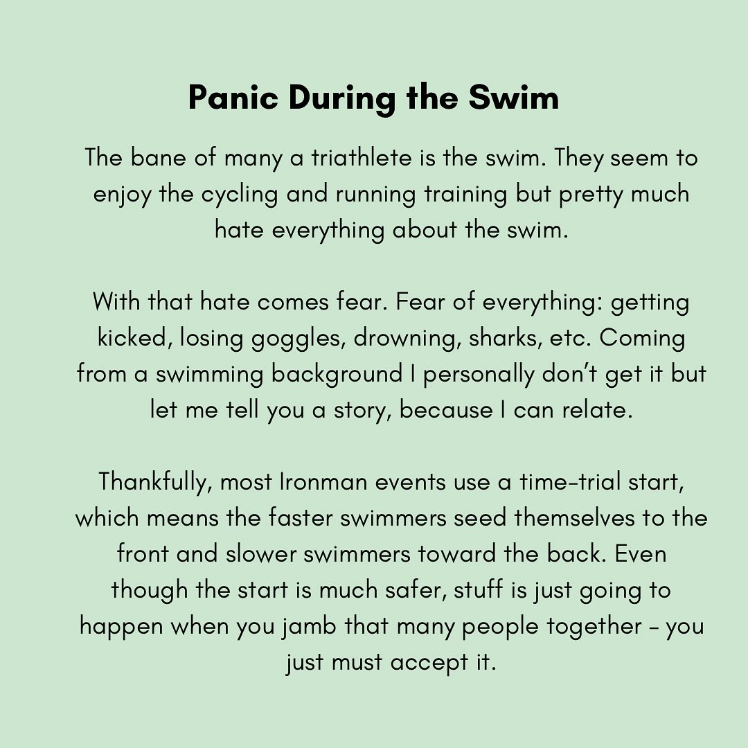 New blog post: Panic During The Swim🏊🏼
#tri #triathlon #triathlete #tritraining #triathletelife #ironmantraining #ironmantri #ironman703 #tricoach #ironman #703 #tricoaching #ironmancoach #wiisecoaching #blogpost