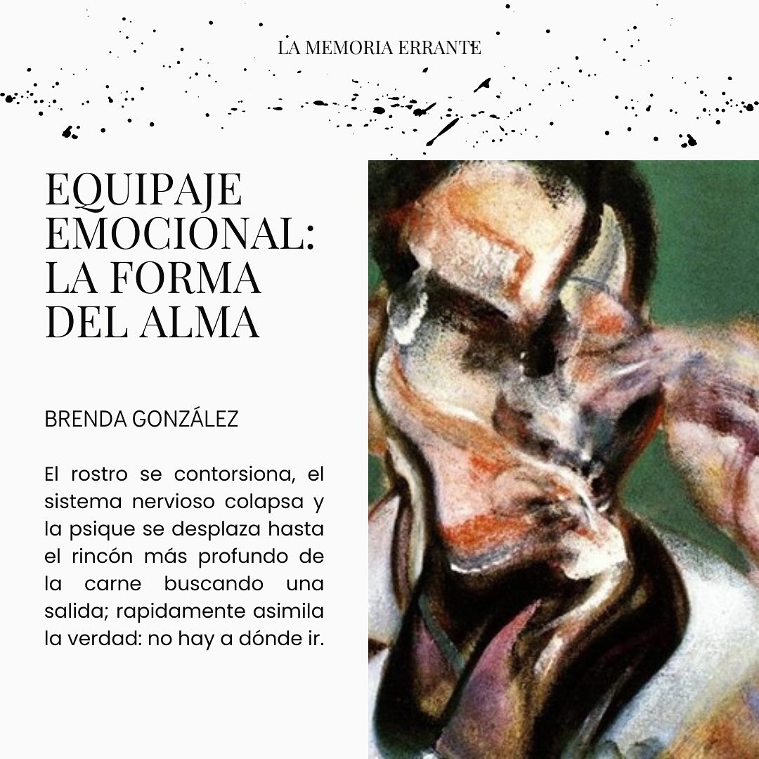 Equipaje emocional: la forma del alma
Por Brenda González @brennmontes
El Arte en el Devenir
“A su corazón entra una corriente de aire,
deja entrar luz,
deja entrar tormentas,
deja entrar todo”.
-Veronica Schwab, La vida invisible de Addie LaRue
Link en la biografía ✨
.
#arte #francisbacon #pintura #alma #historiadelarte #analisisdearte #corporalidad #oculto #psique