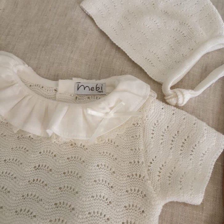 @mebi_root delicate details from Mebi ⭐️🎀 #knitwear #knitweardesign #bow #babywear #childrensfashion #wholesale #designerwear