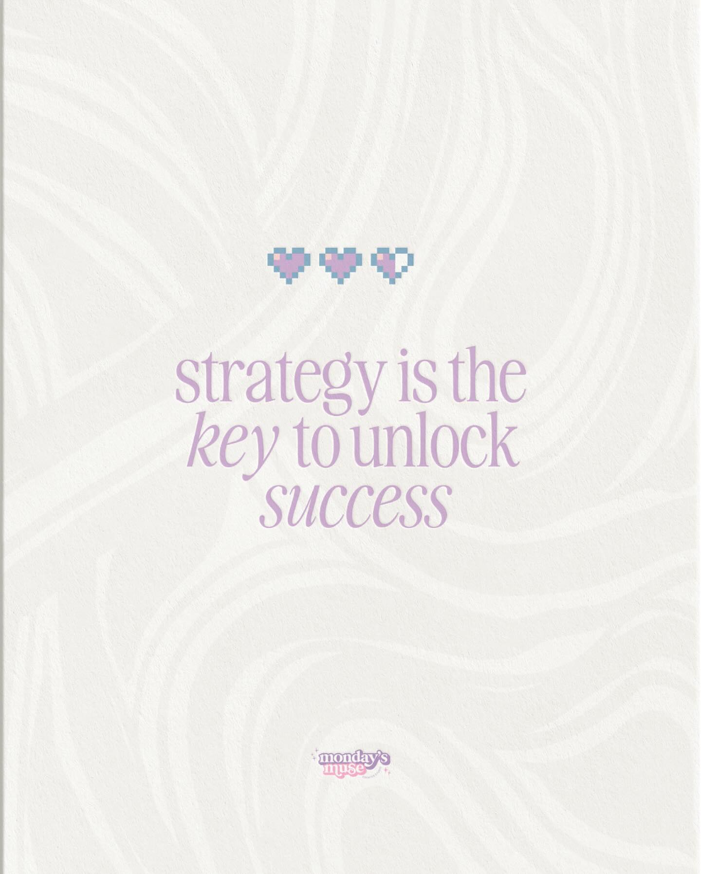 May is here!
Start this month off with strategy - whether it’s spring cleaning your website or refining your brand, remember that every detail matters.
What’s one strategic move you’re planning on making this month? Let’s chat below! #itsmondaysmuse
#websitestrategy #brandstrategy
