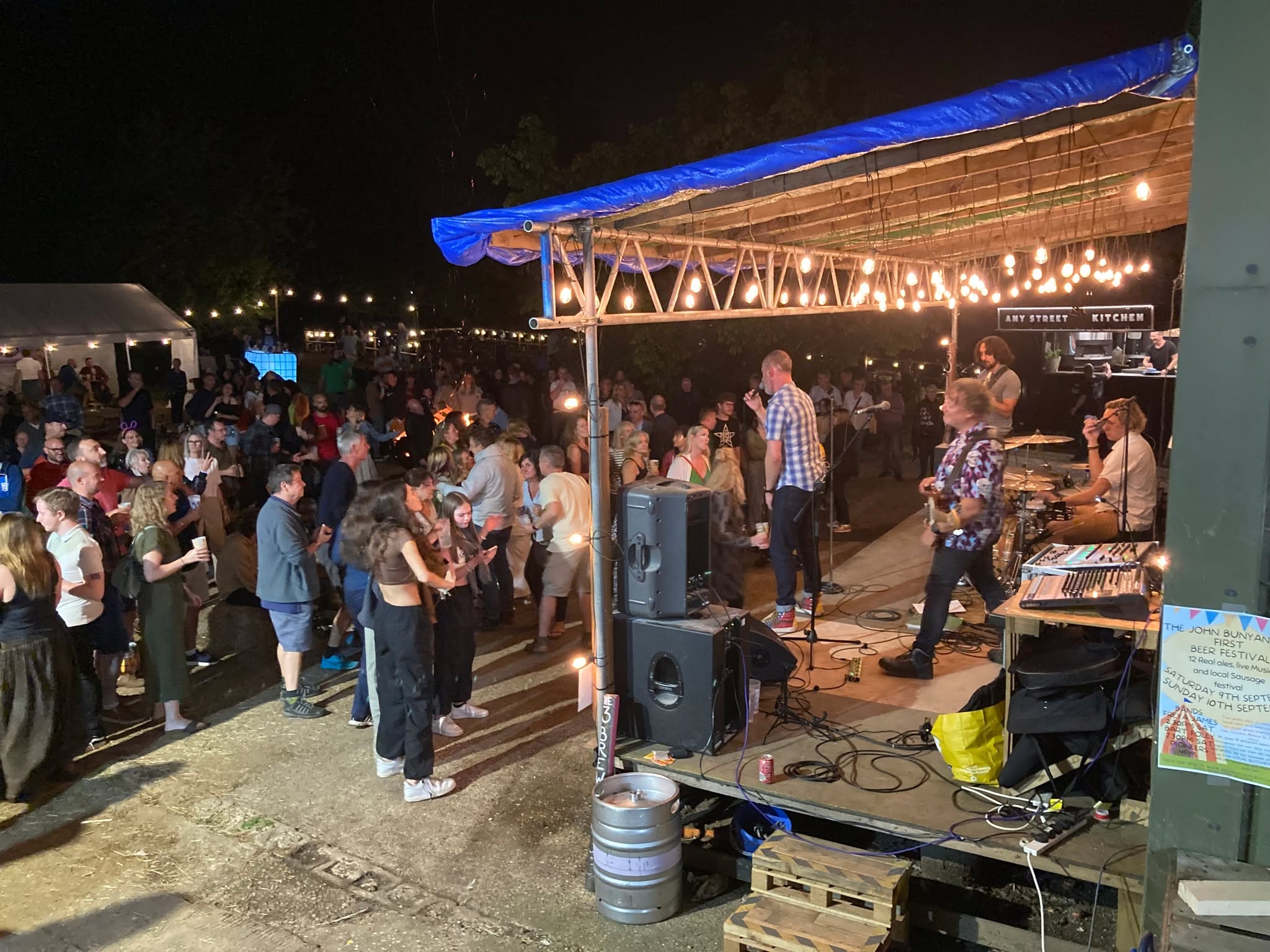 I still haven't got the hang of social media, but it appears that now is the time for all festivals to flood the internet with info banging on about 'early bird deals', 'phase 1 ticket release', 'VIP packages' and other such nonsense.
Now I don't want to miss out on this particular bandwagon, so please be advised that the rather wonderful 3 Brewers Music, Beer and Food festival will be on Saturday 31st August. I haven't yet booked much so you'll just have to trust me when I say there will be awesome music, food and beer. And nice people.
Please note we have some major enhancements for 2024 including much more bar space, loads more dog bowls and free doggie treats. If this isn't enough and you demand the full on VIP experience just bring your own triple ply aloe vera soaked toilet tissue and there you have it, instant VIP status.
The event is free. There's free parking. There's nothing to book. It's about as no nonsense as those Peter Kay ads for John Smiths. But the beer's much better.
Oh, and to answer the questions that are always asked:
There will be top quality veggie food
It's fine bringing your dogs / kids / in-laws provided they behave and you clear up after them
You can leave your car at the farm overnight
We'll be open from 2, maybe earlier. Finish around 11.
Tell your chums. Put the date in your diary.
In the meantime the taproom is open every Monday to Friday 8 till 4, and Saturday 11 till 5.
See y'all soon
The 3 Brewers of St Albans