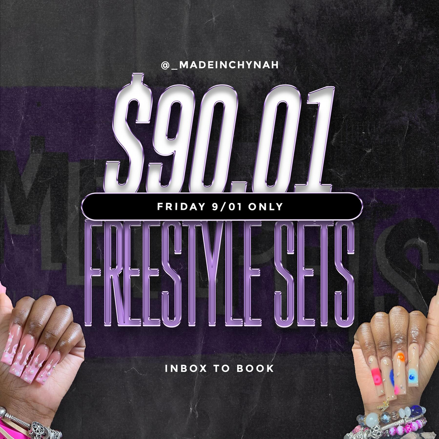 901 Day Nail Sale - Flyer design ✨
Visit www.AnayaMichelle.com, let’s collaborate ✨
#memphis #design #adobe #contentflyer #explorepage #branddesigner #gfx #anayamichellegfx #q2branding #flyerdesign #workoutplan #advertisement #femaleentreprenuer