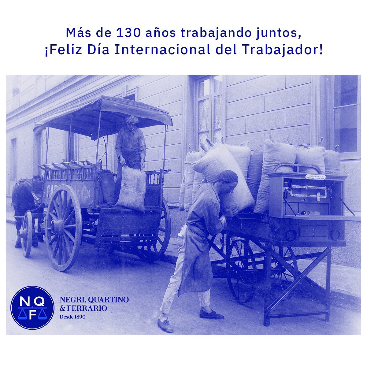 Saludamos a todos los trabajadores en su día, en especial a nuestro equipo. Desde 1890 acompañamos con esfuerzo y compromiso la labor de nuestros trabajadores. ¡Feliz Día Internacional del Trabajador!
#diadeltrabajador #diainternacionaldeltrabajador #nqf #balanzas #scales