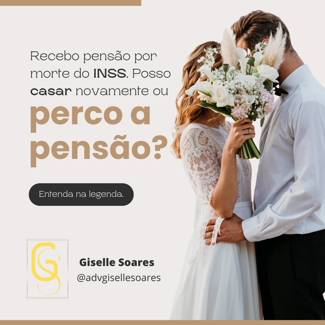 Se você está recebendo uma pensão por morte do INSS, é possível que você possa se casar novamente sem perder a pensão.
De acordo com as regras do INSS, a pensão por morte é paga aos dependentes do segurado falecido, e geralmente é paga até que esses dependentes deixem de ser dependentes econômicos ou até o falecimento do pensionista. Casamento em si geralmente não é considerado como um fator que interrompa o recebimento de pensão por morte.
No entanto, é importante observar que existem regras específicas para cada situação, e é sempre recomendável consultar as regras do INSS e verificar com um advogado especializado em direito previdenciário para se certificar de que não haverá problemas com o recebimento da pensão.
Adv. Giselle Soares
Esp. Direito Previdenciário e Tributário!
(91) 98913-8626
#INSS #pensãopormorte #advogadaprevidenciaria #gisellesoares
