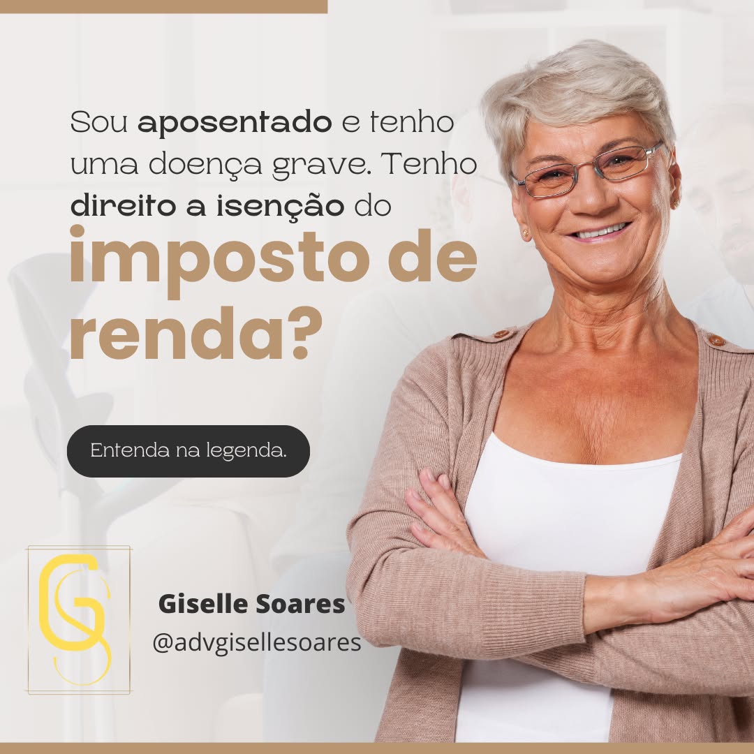 Se você é aposentado e possui uma doença grave, é possível que você tenha direito a isenção do Imposto de Renda (IR) sobre o seu benefício de aposentadoria. De acordo com a legislação brasileira, é possível fazer uma declaração de isenção do IR para pessoas com doenças graves, desde que atendam aos critérios estabelecidos pelo Governo Federal.
Para se enquadrar nessa isenção, é necessário que a pessoa seja portadora de uma doença considerada grave, conforme a lista estabelecida pelo Ministério da Saúde. Além disso, é necessário comprovar essa condição através de perícia médica.
É importante lembrar que essa isenção é válida somente para o Imposto de Renda sobre o benefício de aposentadoria, e não para outros rendimentos que você possa ter.
É recomendado verificar se você atende aos critérios para a isenção e se é o caso, procurar orientação de profissional especializado em imposto de renda para auxiliar no processo.
Contate um Advogado Previdenciário!
Faça seu Planejamento Previdenciário.
Adv. Giselle Soares
#iraposentado #inss #cnis #advogadoprevidenciaro #advgisellesoares #impostoderenda