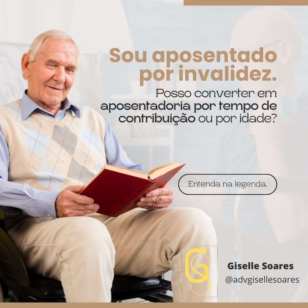 É possível converter a aposentadoria por incapacidade para aposentadoria por tempo de contribuição, desde que você tenha contribuído para o INSS (Instituto Nacional do Seguro Social) após o recebimento do benefício. Isso permitirá que você some o tempo de benefício à sua contribuição para atingir o tempo mínimo exigido para a aposentadoria por tempo de contribuição.
Já para a aposentadoria por idade, é necessário atingir a idade mínima estabelecida pelo INSS, independente do tempo de contribuição.
Cabe lembrar que é importante avaliar os cálculos e as possíveis mudanças de valor do benefício antes de tomar qualquer decisão. É recomendável consultar um especialista no assunto.
Adv. Giselle Soares
Esp. Direito Previdenciário e Tributário!
(91) 98913-8626
#inss #aposentadoria #aposentadoriaporinvalidez