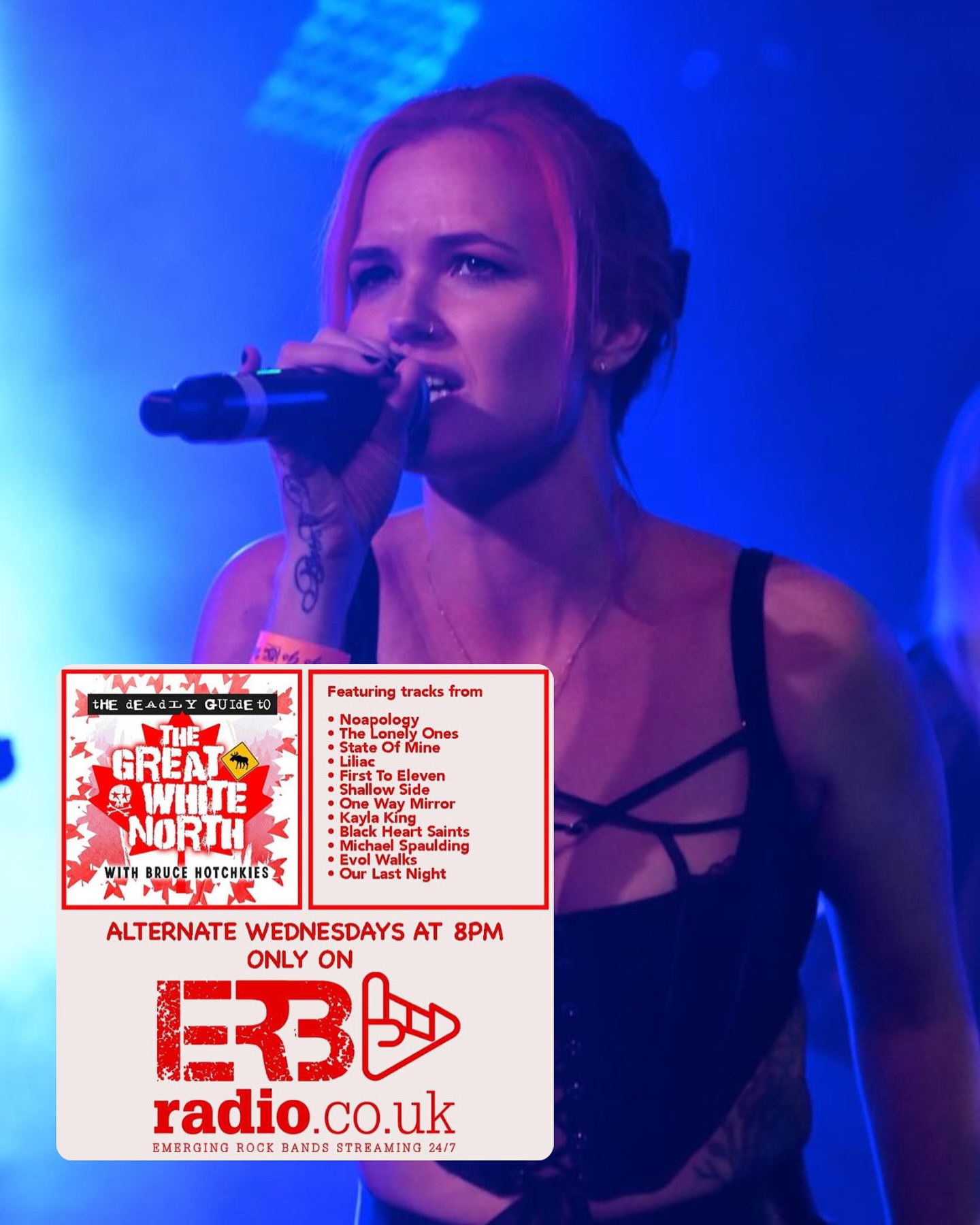 👏🏻THANK YOU @emergingrock ERB Radio for spinning us tonight at 8pm UK time 🔥 Appreciate the 🫶🏻 📸 @timjanssensofficial