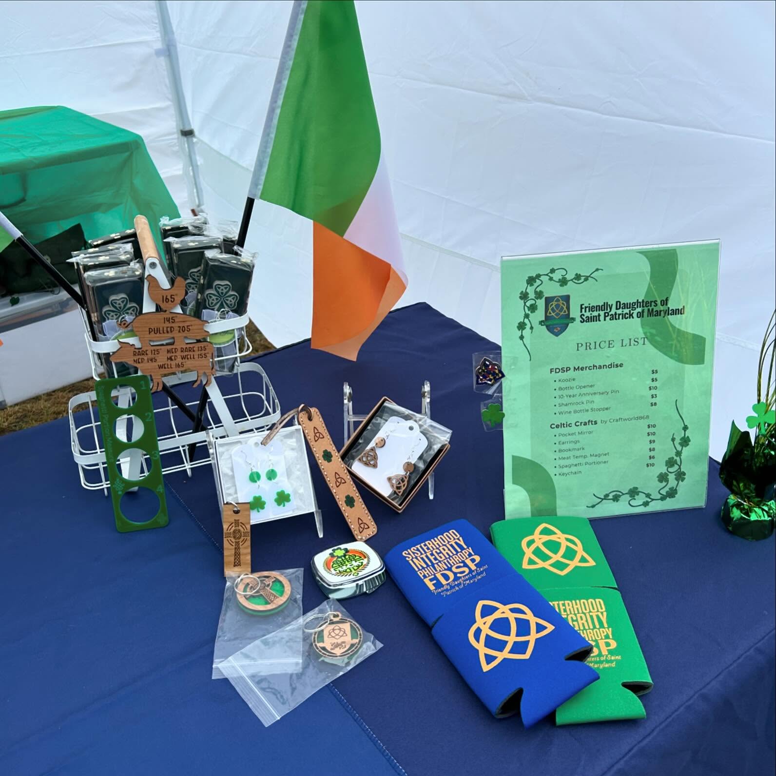 We’ve got some awesome merch pieces available at the Annapolis Irish Festival today! Come check it out and grab a drink from our bar!
See You There!