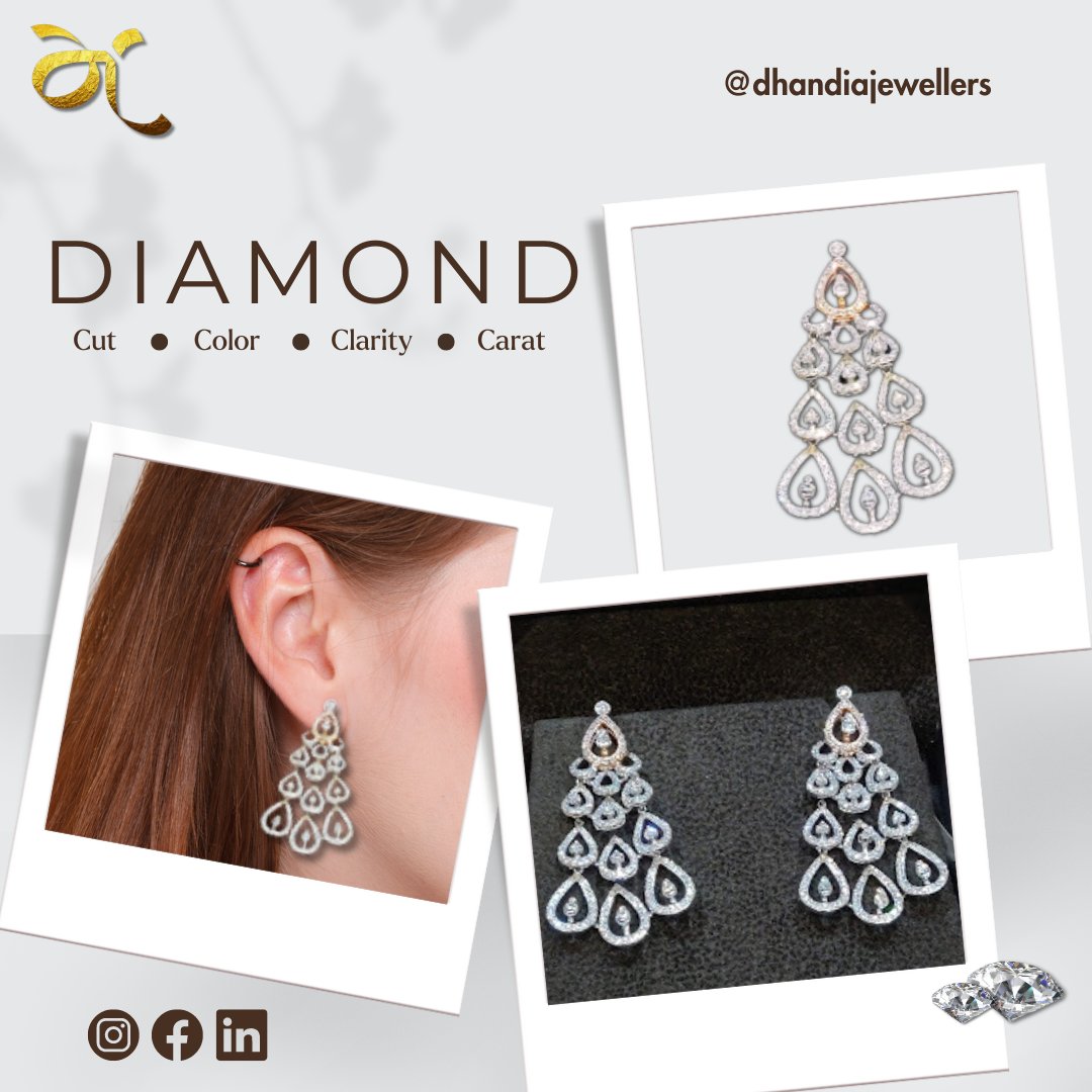 💎Diamonds are forever, and these earrings are a testament to that. Because these diamond earrings demand attention✨, shop our dazzling collection at Dhandia Jewellers.
📞Contact us and DM to know more...
#diamonds #diamondearring #forever #diamondjewels #luxurygifts #birthstone #dhandiajewellers