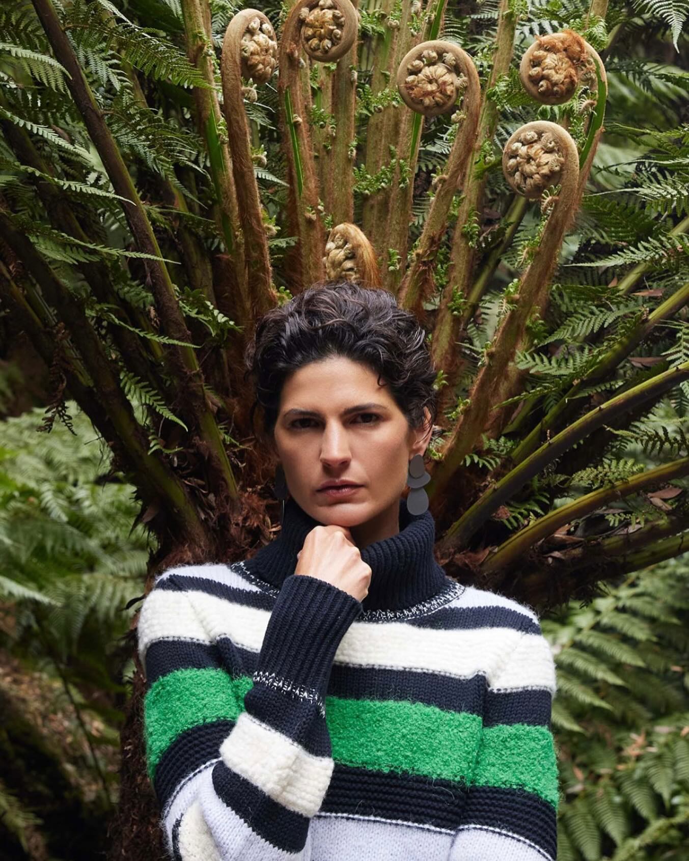 The long awaited Olli Sweater from @elkthelabel has arrived! It’s got a gorgeous multicoloured and multi-stitch design, which creates varying textures with a combination of smooth and fluffy finishes. It’s loads of FUN 💚 #elkthelabel #winter24 #winterknitwear #australianfashion #nzfashionagency #sustainablefashion