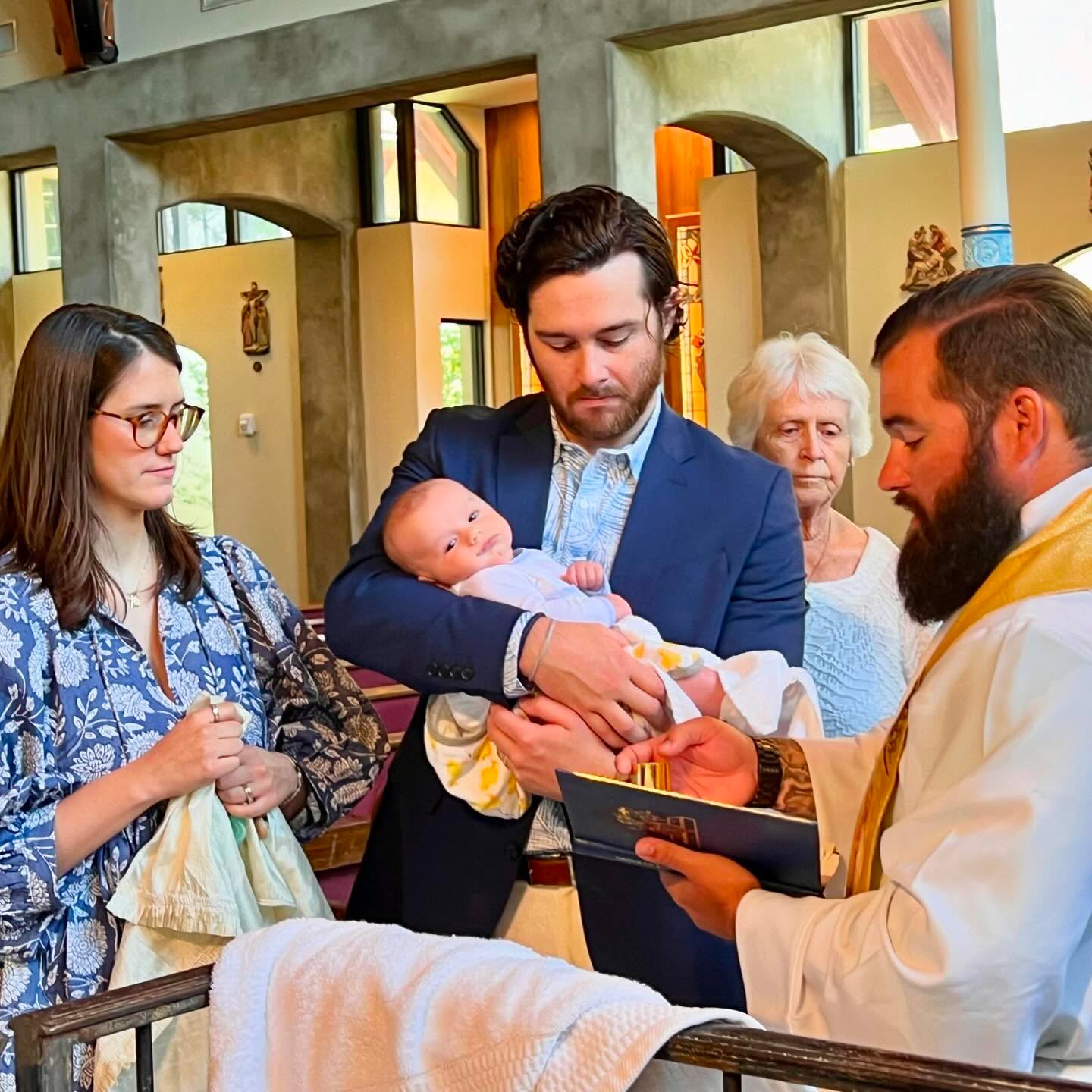 Baptism of Rory Joseph Moews 🕊️✝️
Great weekend with great people