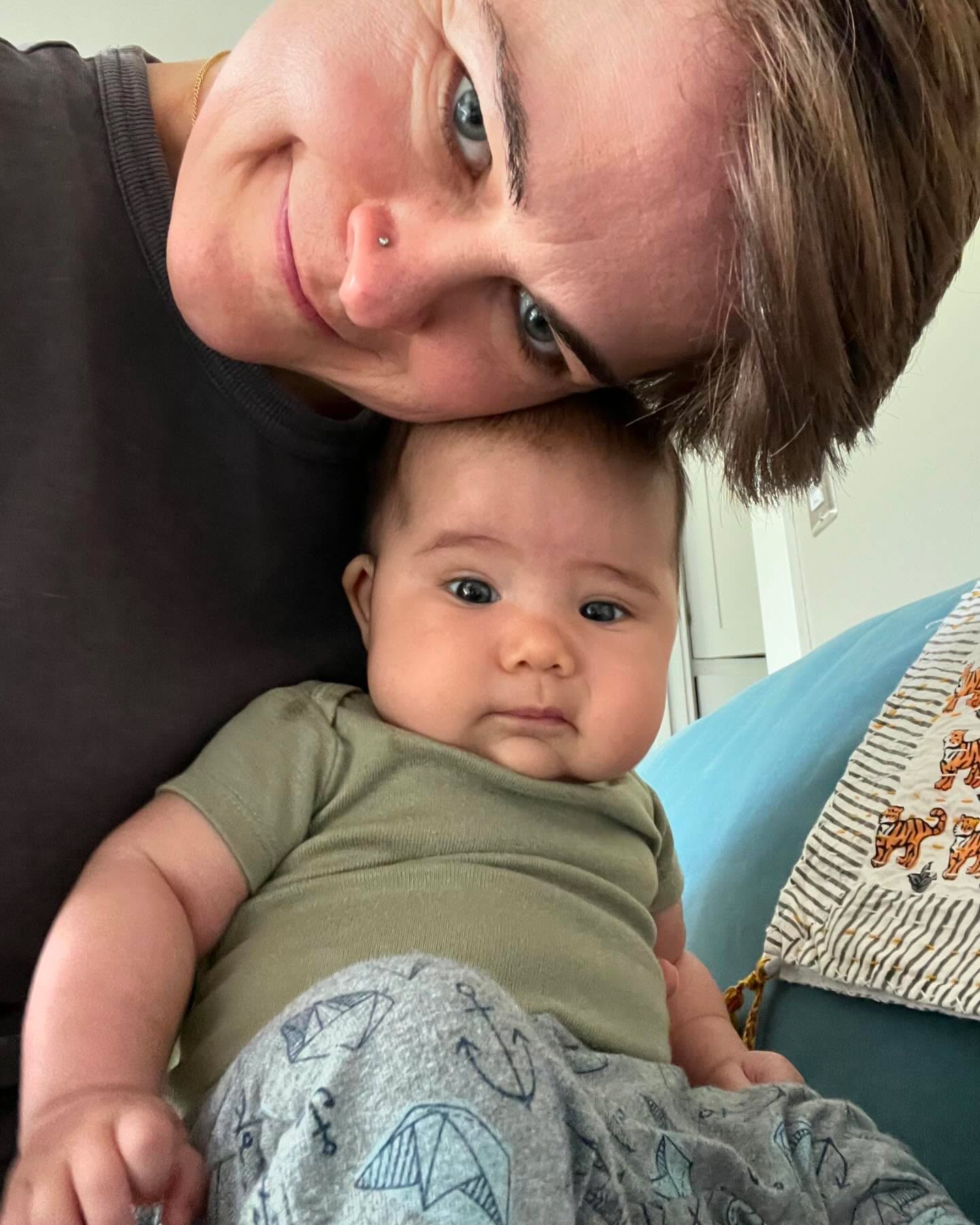 100 days with TT, the silliest baby in all the land 🧡🐅🦊🦀🌈