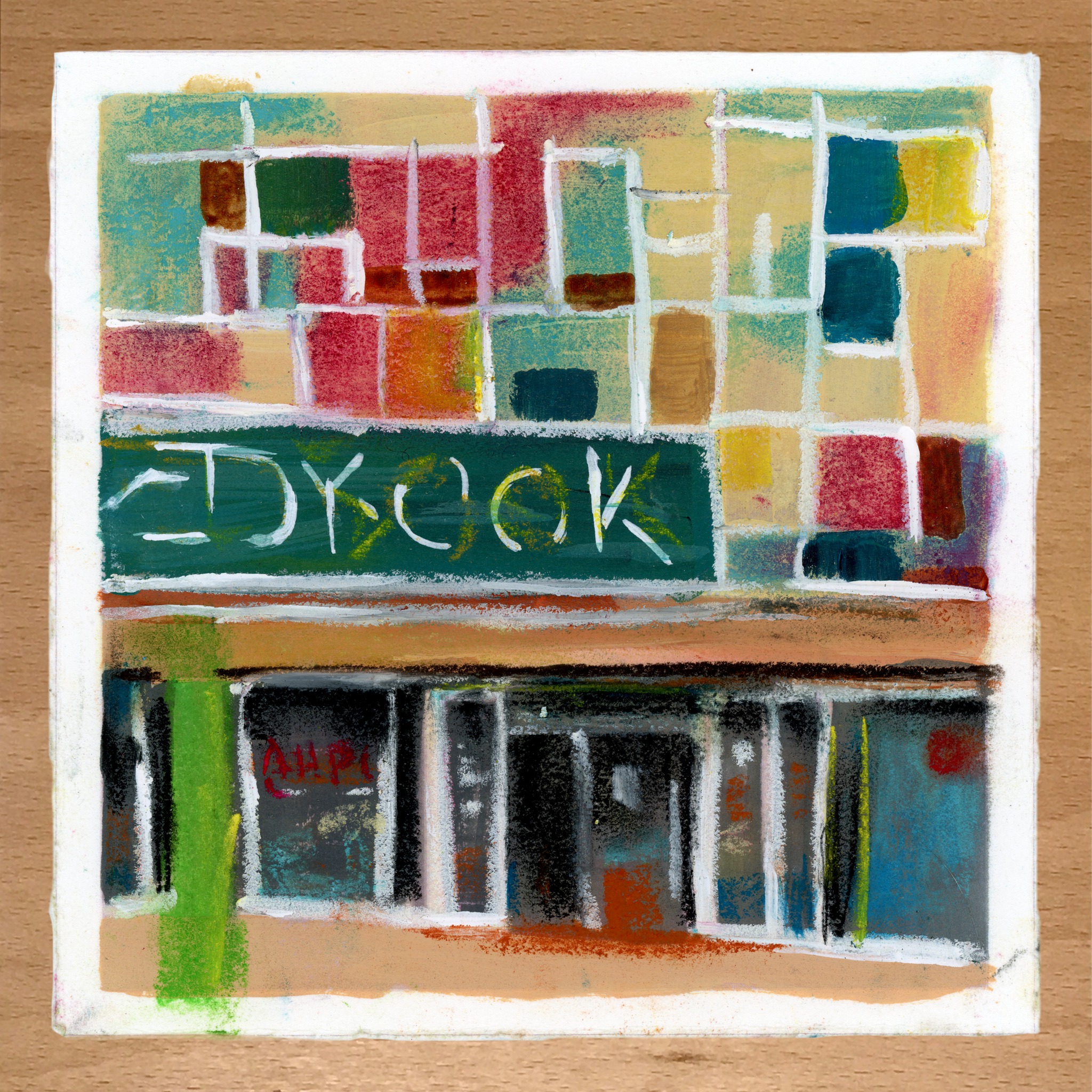 “Retail” Acrylic paint and soft pastel on BFK Rives paper - 6.25” x 6.25”
.
.
.
#freeart #publicart #artinportland #acrylicpainting #pdx
#smallpainting #expressionism #cityscape #communityart #urbansketching
#midcenturystyle #arthunt