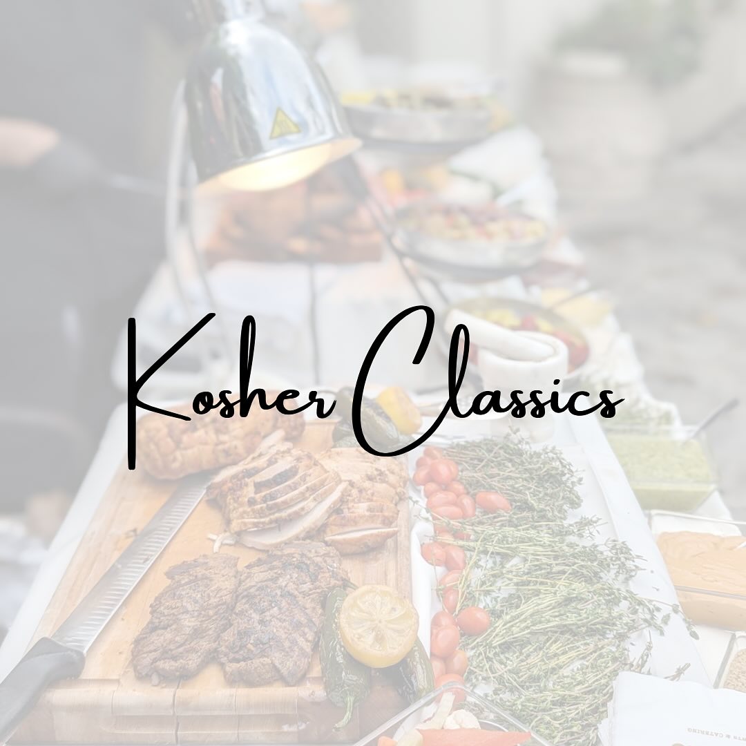 Experience Kosher Classics Elevated! Our catering blends timeless flavors with a modern twist for an unforgettable Kulinary event ๐ฉ๐ผโ๐ณ