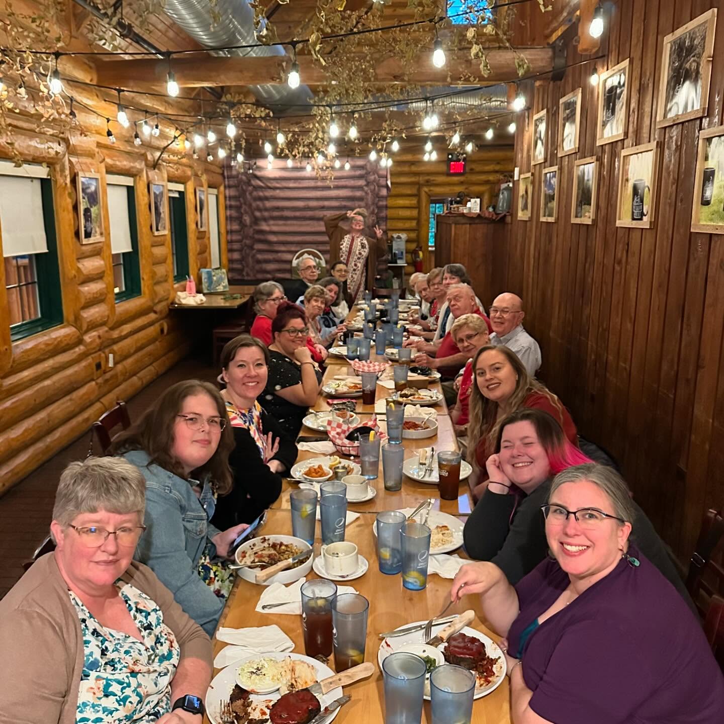 We had a great time at Northwoods Falls celebrating another successful fraternity year! A hearty congratulations to Chapter Service Award recipient Brooke (center), Sword of Honor recipient Katie (left), and Rose of Honor recipient Stephanie (right). We’ll be thrilled to present Beth with her 50 year pin in the fall! ♥️🌹