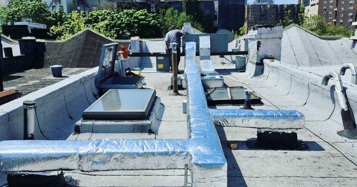 Doing what we do best! HVAC- Heating and Air Conditioning.