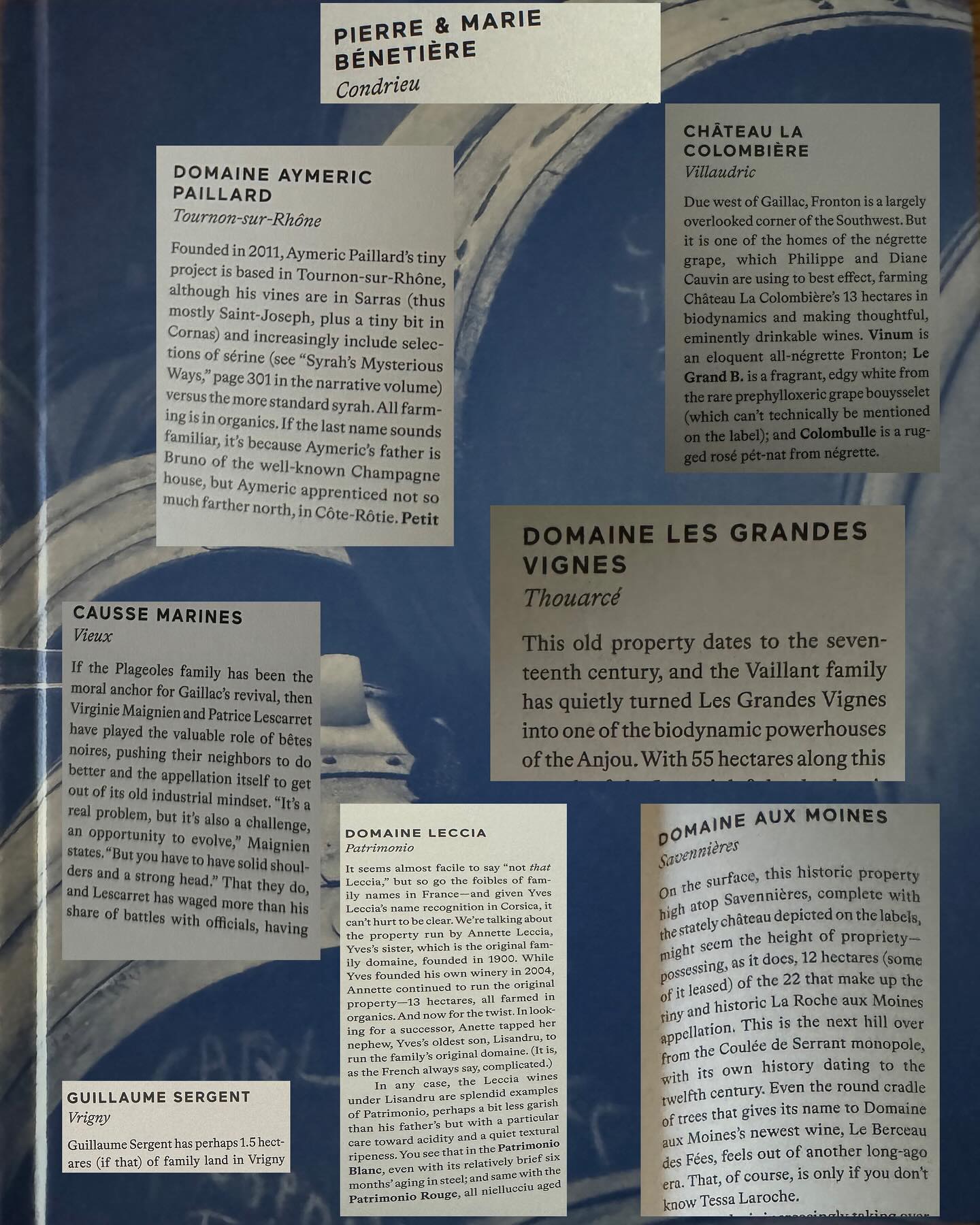 A few domaines that we are privileged to represent have been cited in ‘The New French Wines’ by @jbonne
We can argue about the selection of course but I tend to look at my glass half full 🍷. In any case, a great read.